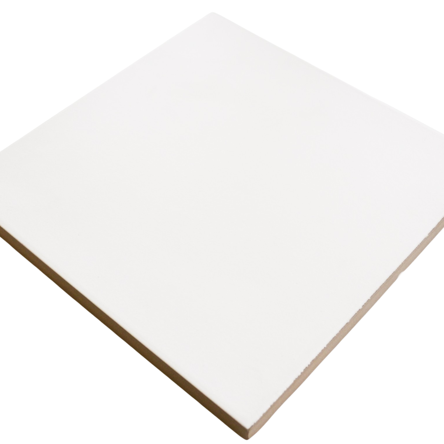 Kartal White Porcelain Matt Wall & Floor Tile 20x20cm