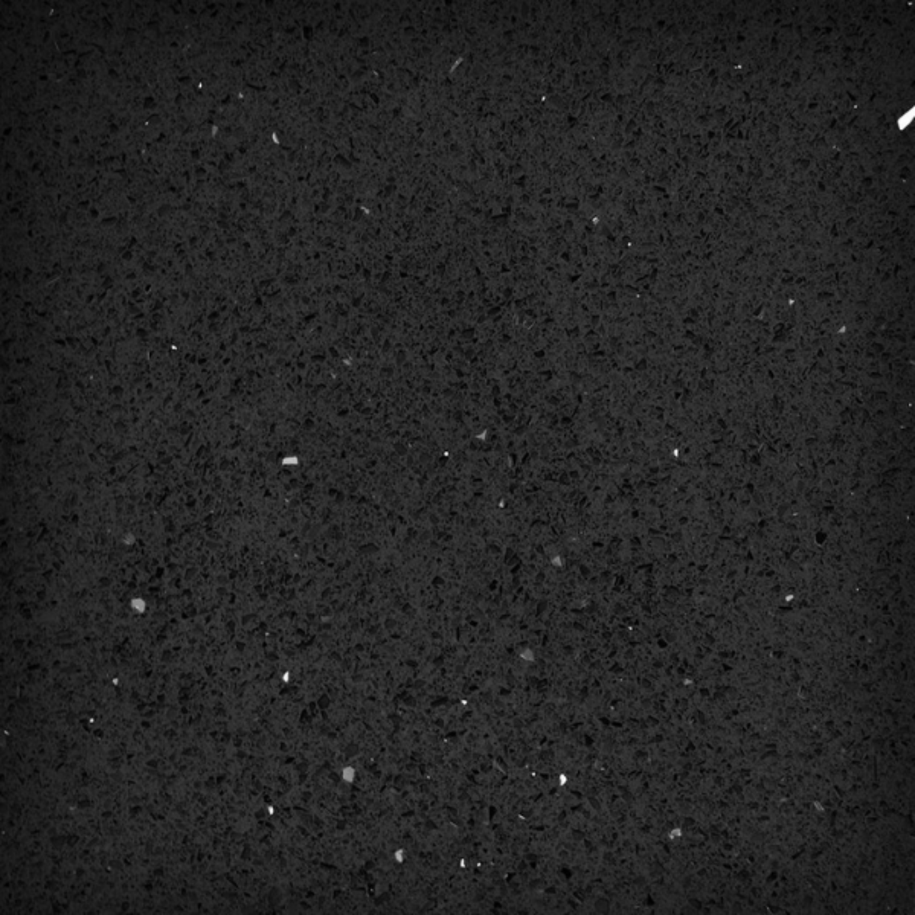 Lightning Black Sparkly Quartz Resin Gloss Tile 60x60cm