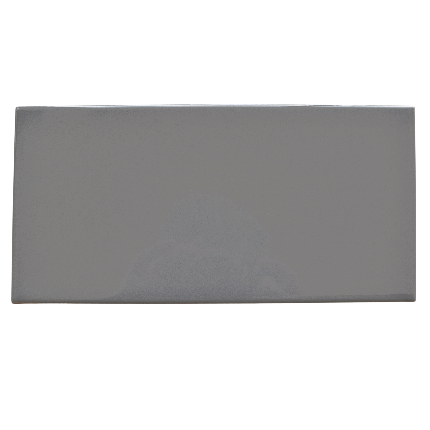 Heritage Grey Ceramic Gloss Brick Wall Tile 10x20cm