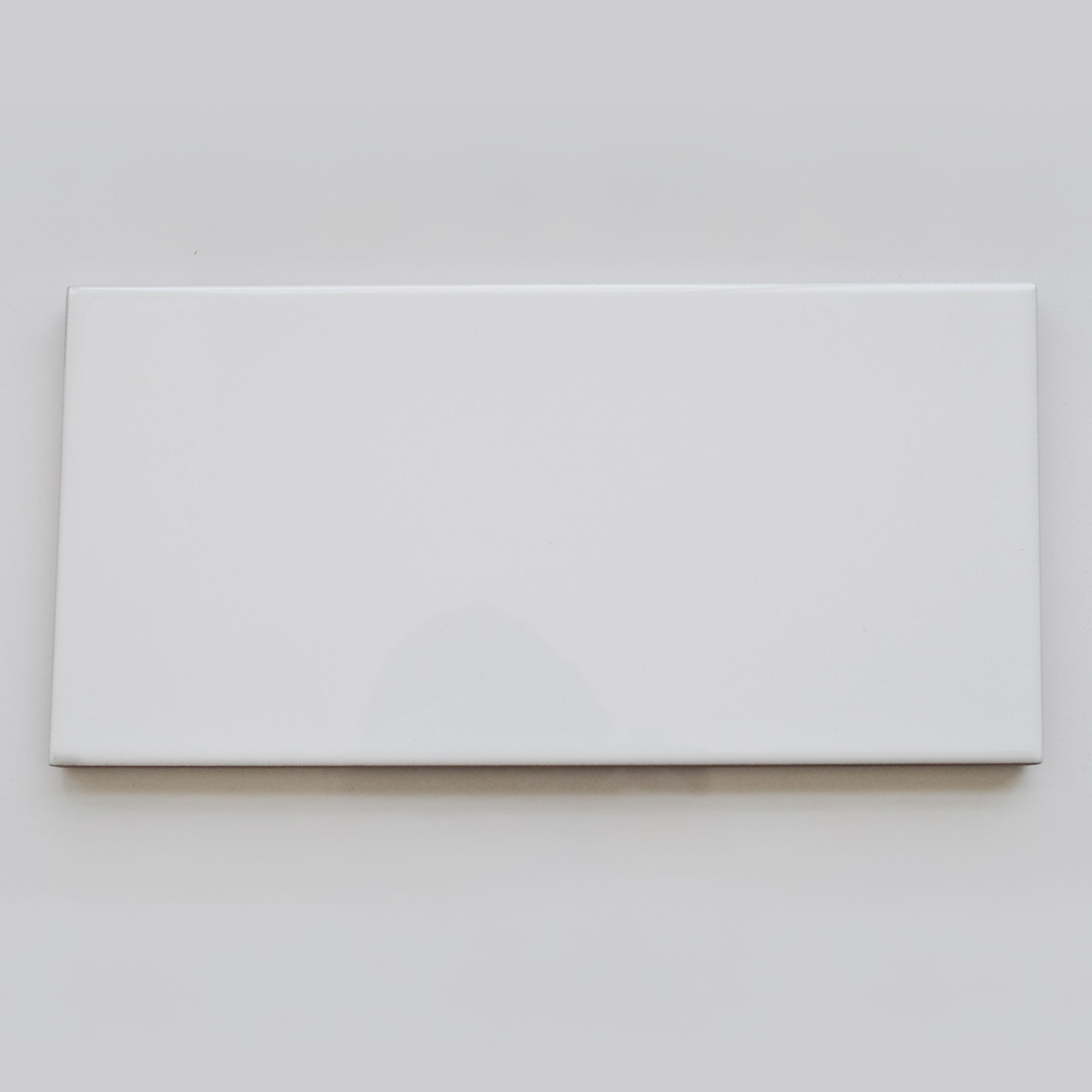 Heritage White Ceramic Gloss Brick Wall Tile 10x20cm