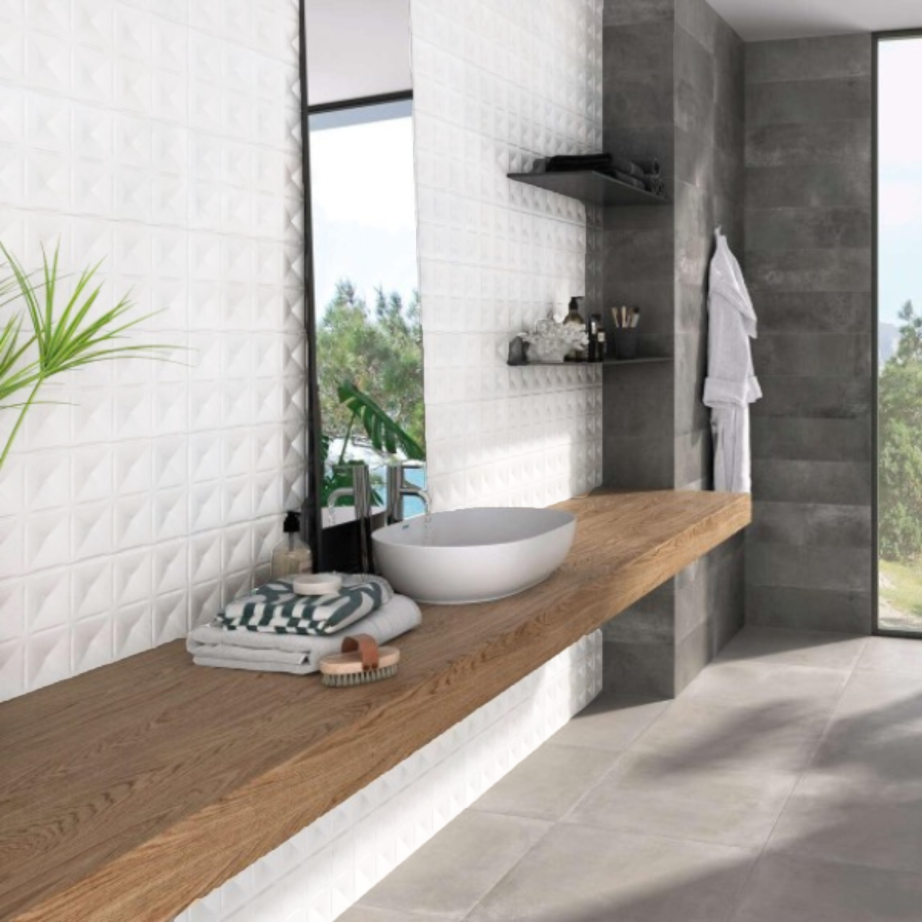 Malang Blanco Decor Ceramic Matt 33x55cm