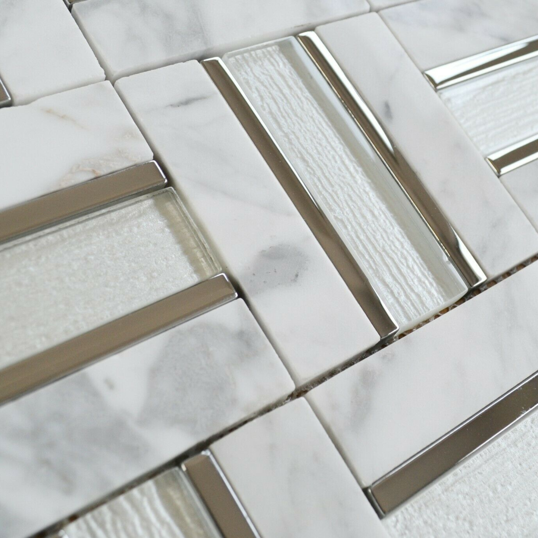 Marquis Silver Metal Polished 30x30cm