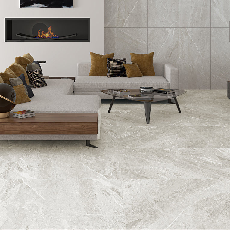 Miami Pearl Stone Effect Large Porcelain Tile 99.5x99.5cm