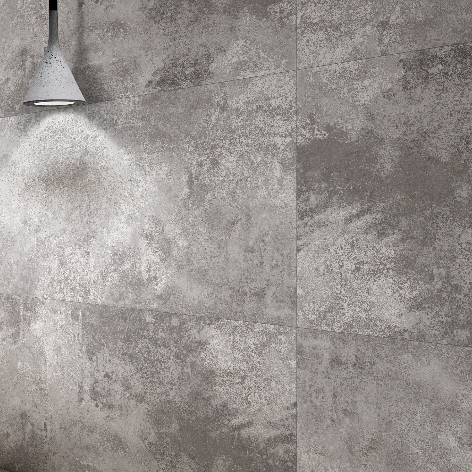 Mars Metallic Silver Porcelain Lappato 60x60cm
