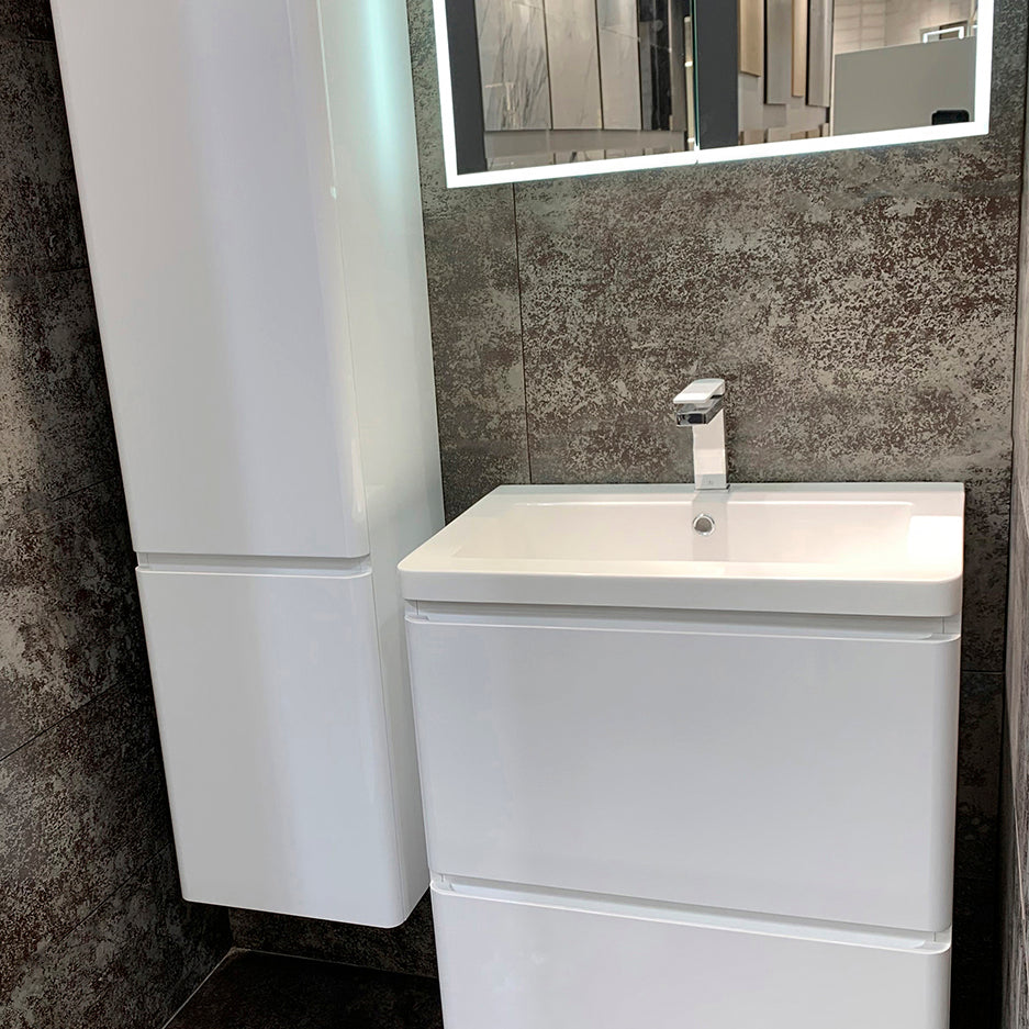 Mars Metallic Silver Porcelain Lappato 60x60cm