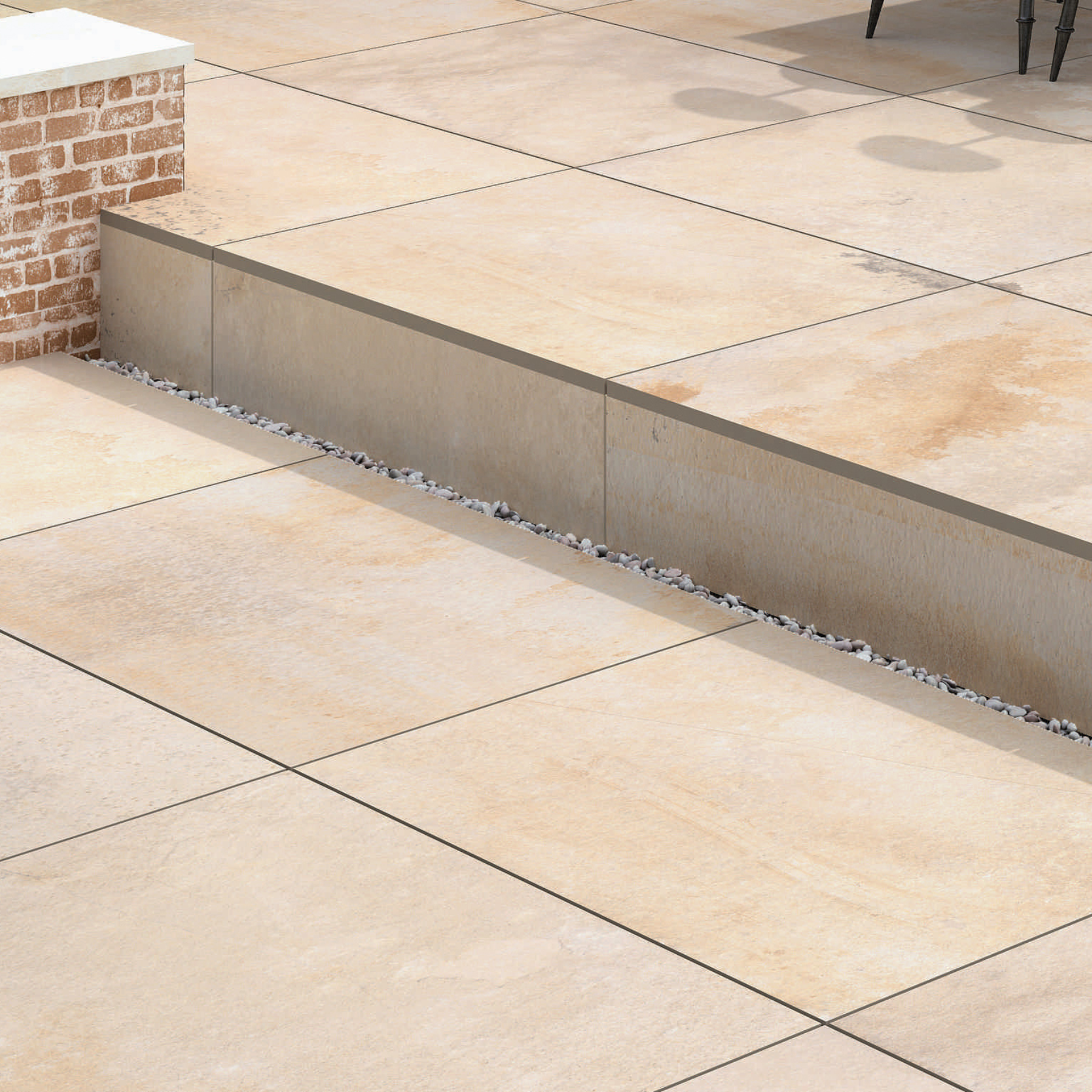 Mistral Beige Porcelain Textured 60x90cm 2cm