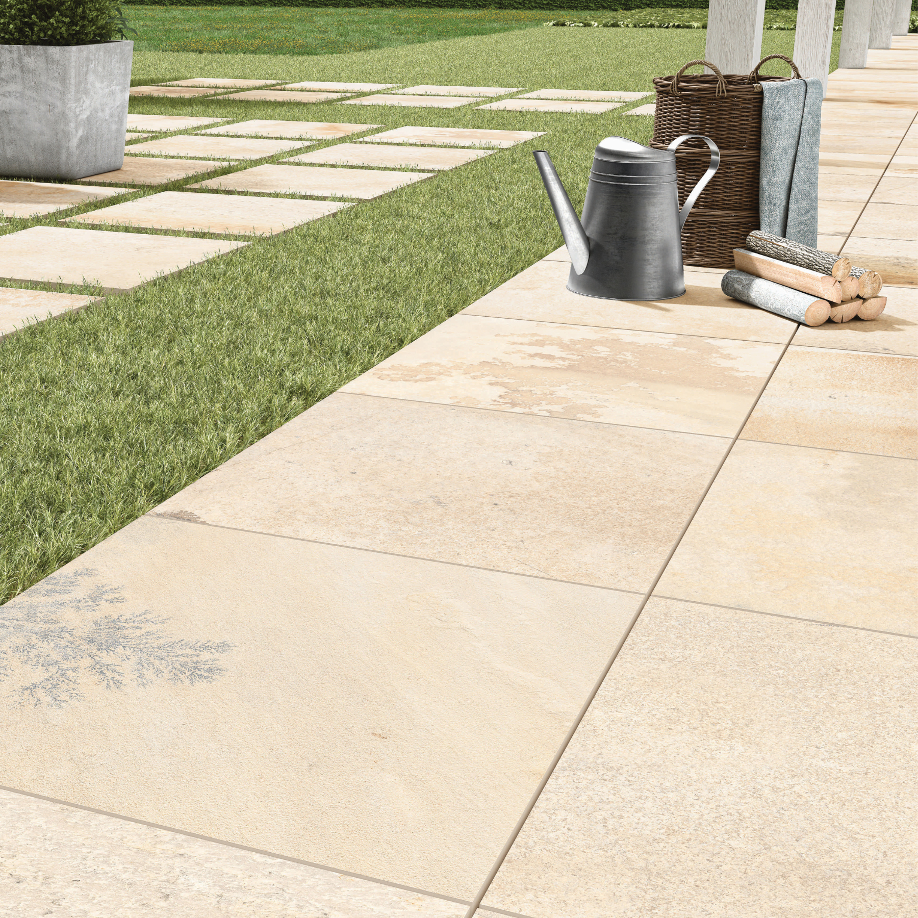 Mistral Beige Porcelain Textured 60x90cm 2cm