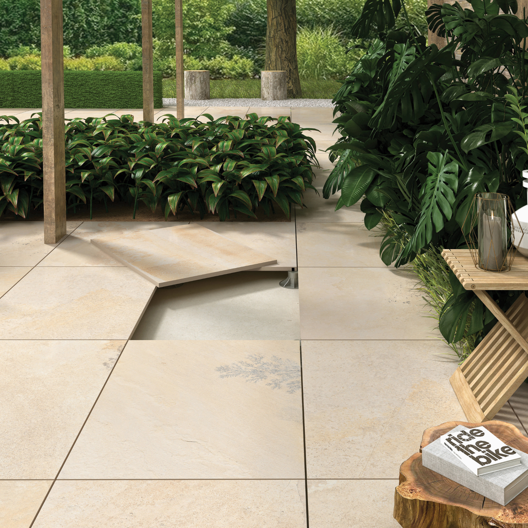 Mistral Beige Porcelain Textured 60x90cm 2cm