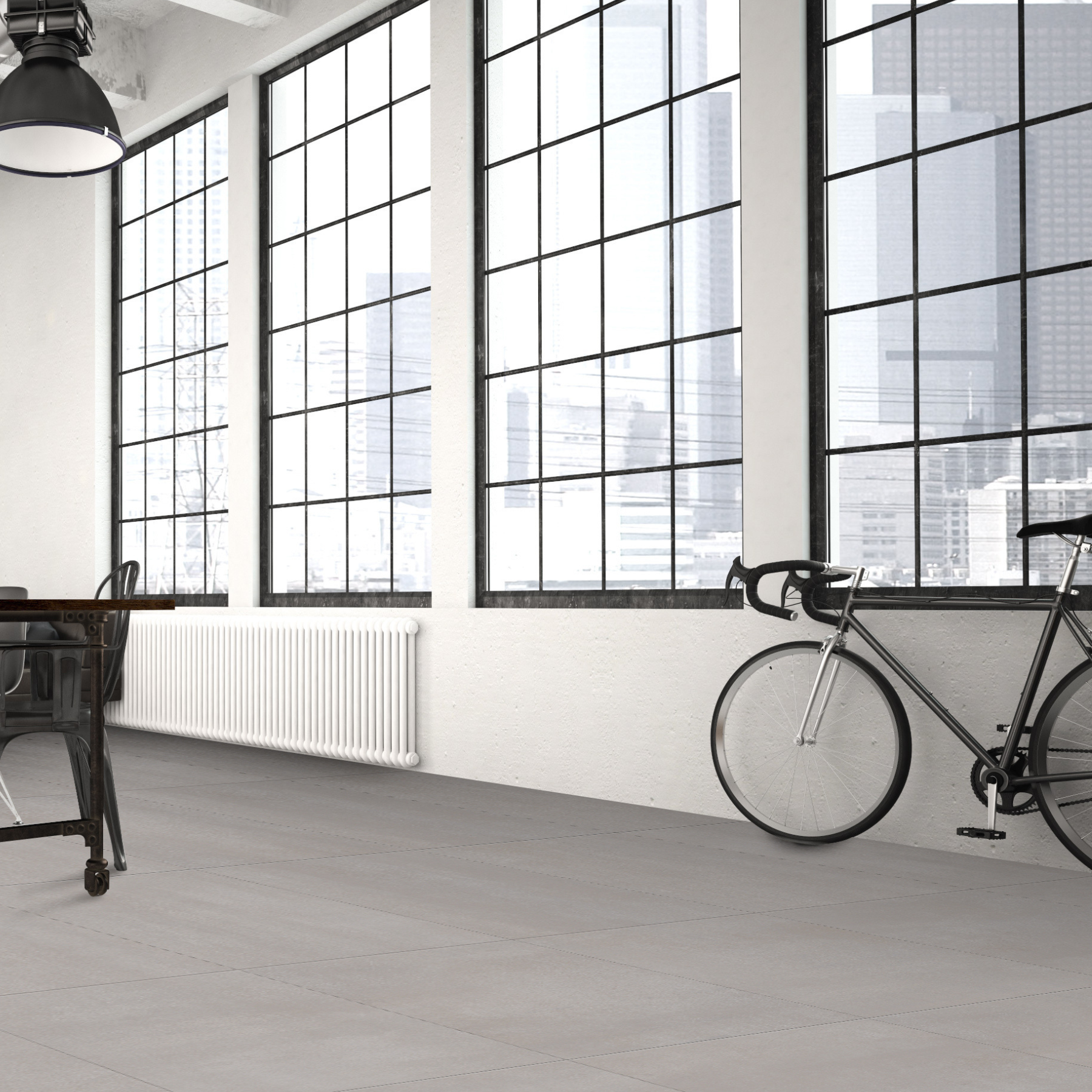 Monte Light Grey Porcelain Matt 60x60cm