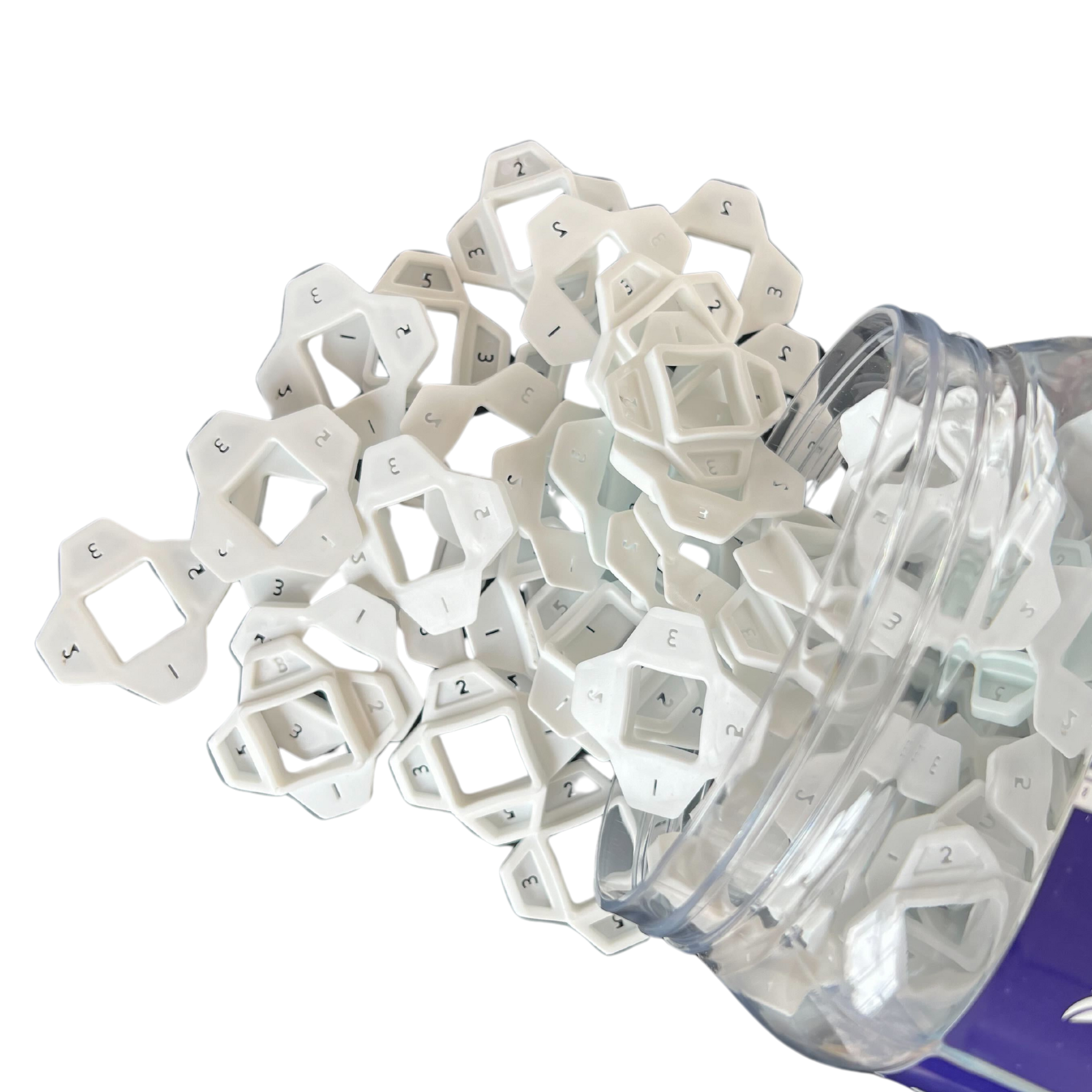 Peygran Multi Spacer 4x Tile Spacers Tub of 125