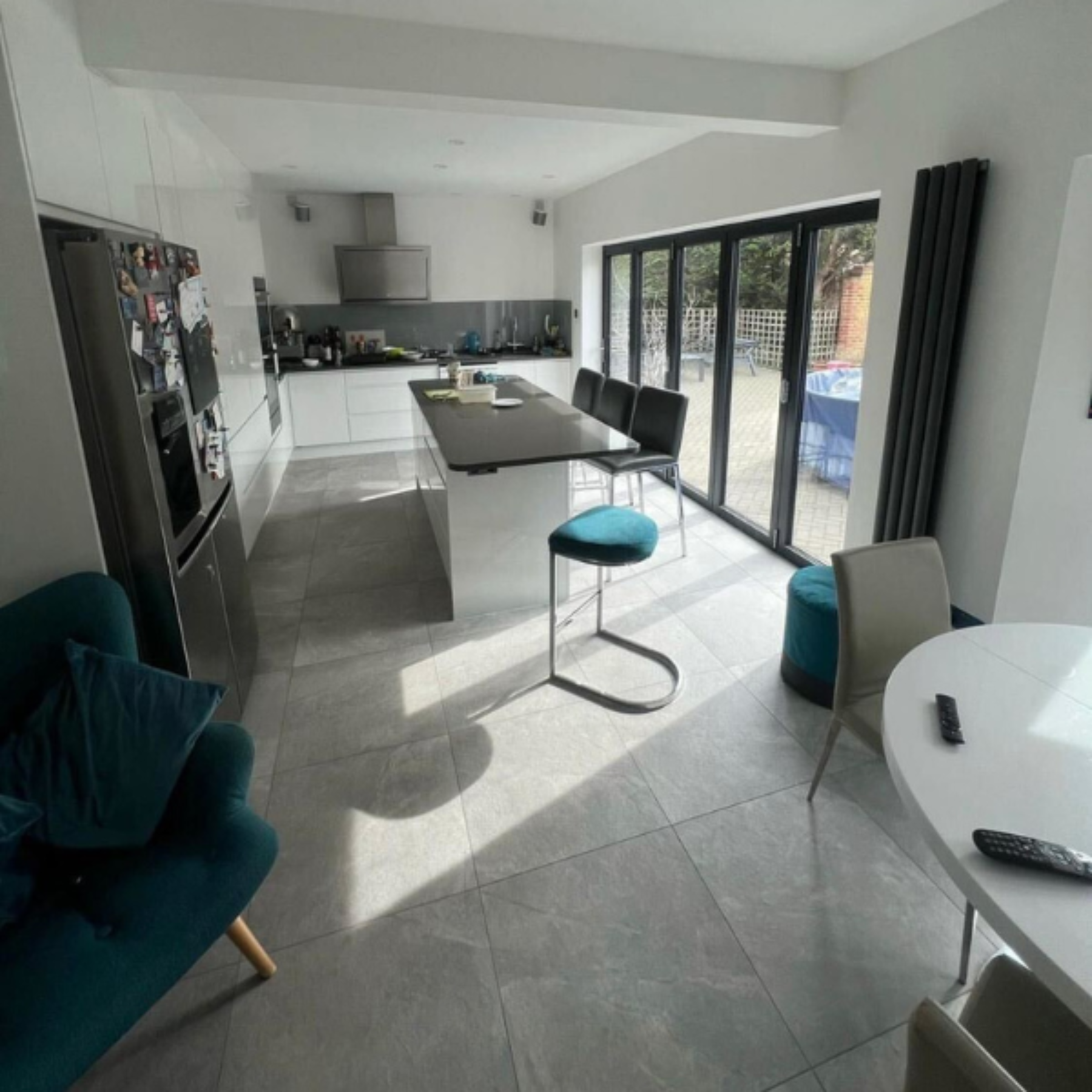 Manciano Grey Stone Effect Porcelain Matt Tile 60x60cm