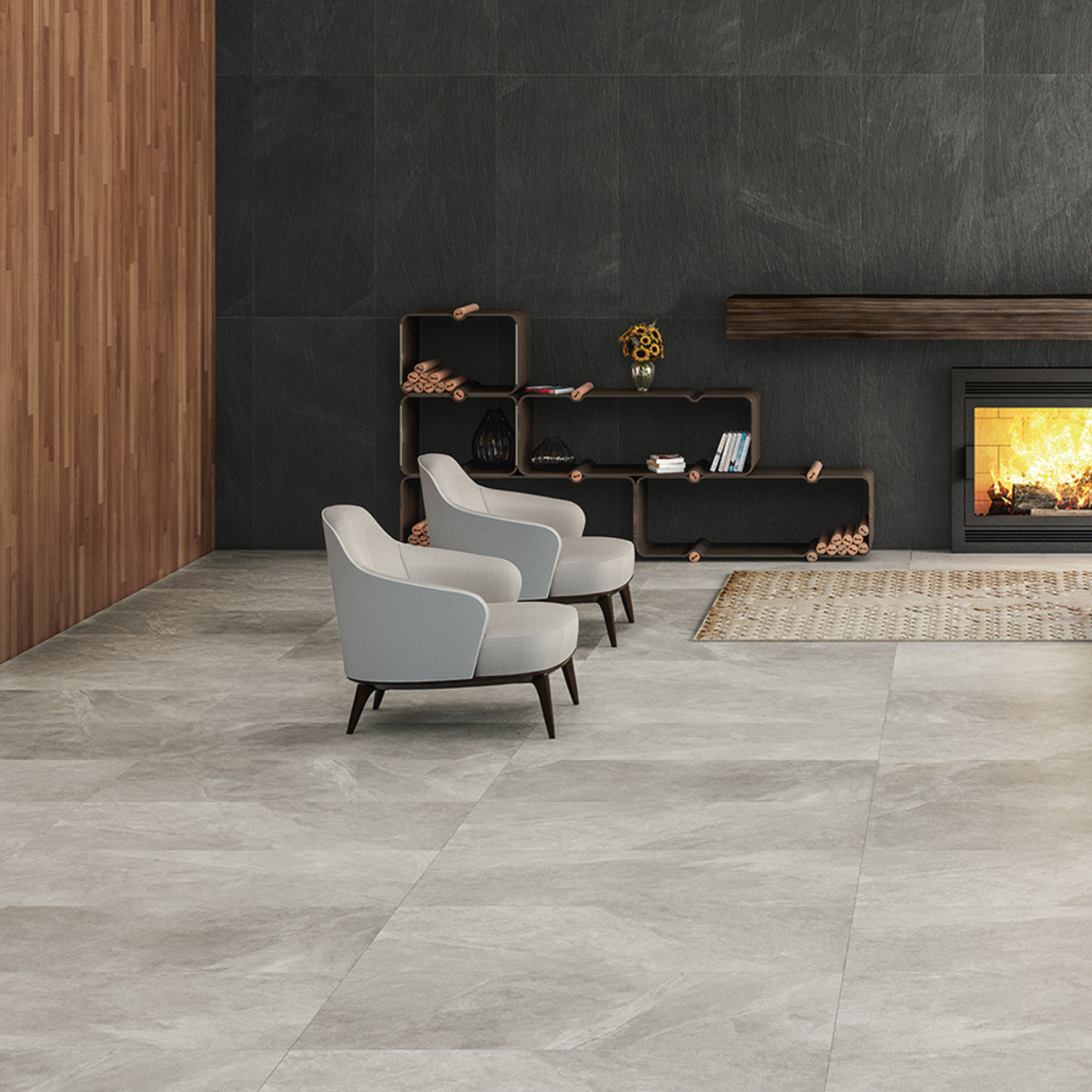 Manciano Grey Porcelain Matt 60x120cm