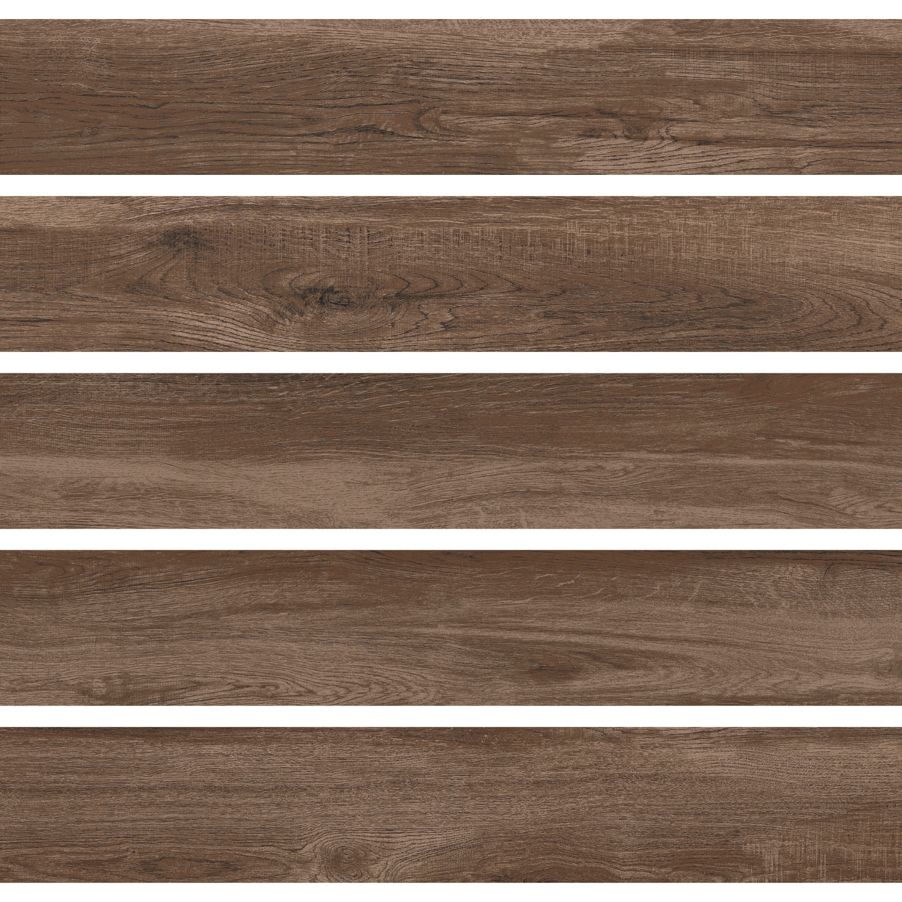 Drevara Noce Wood Effect Porcelain Matt Tile 15x90cm