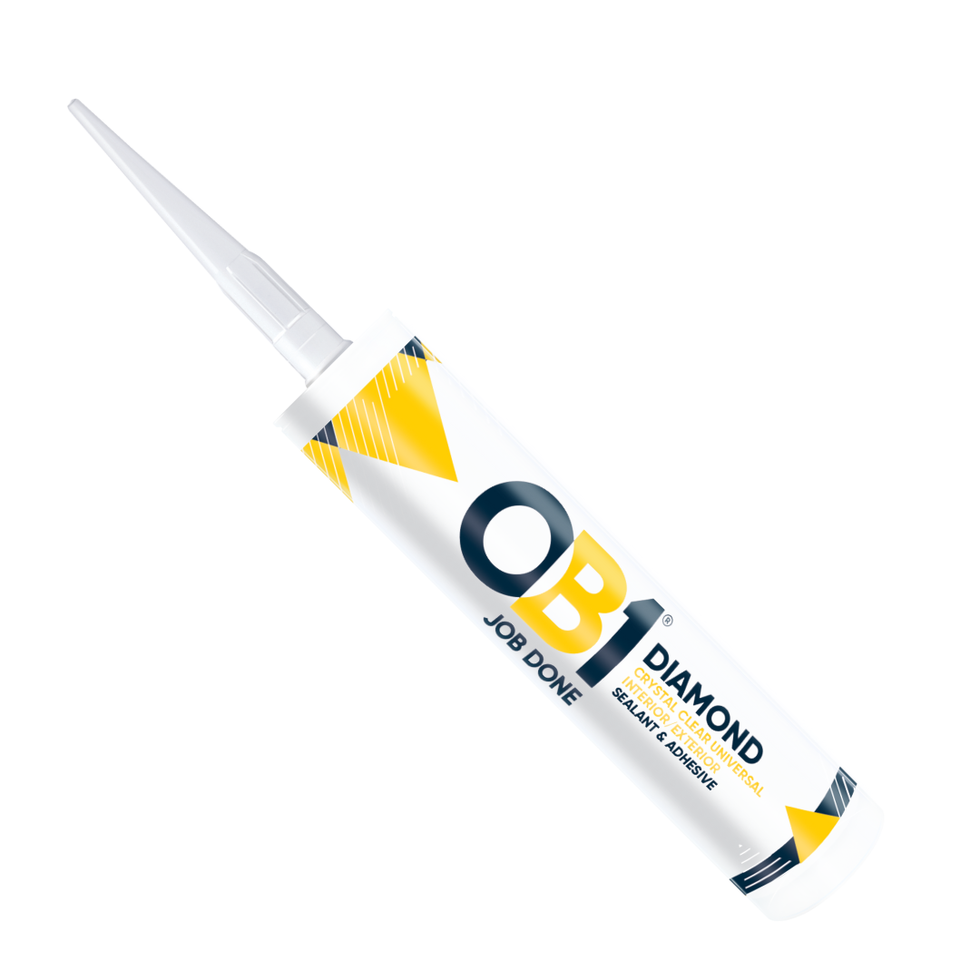OB1 Multi-Surface Sealant & Hybrid Adhesive – Waterproof Silicone, Made In UK