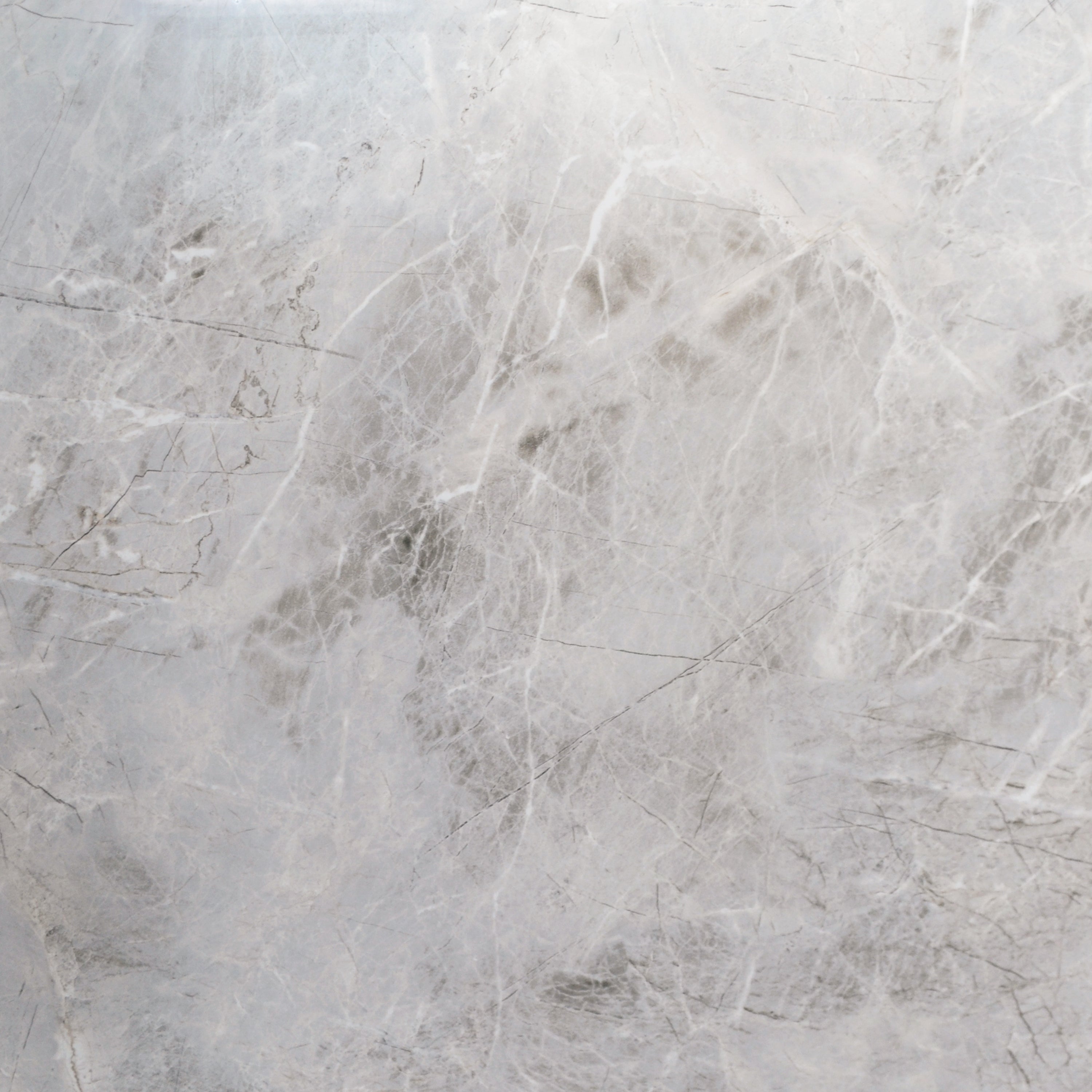 Oslo Pearl Marble Effect Polished Porcelain Tile 60x60cm