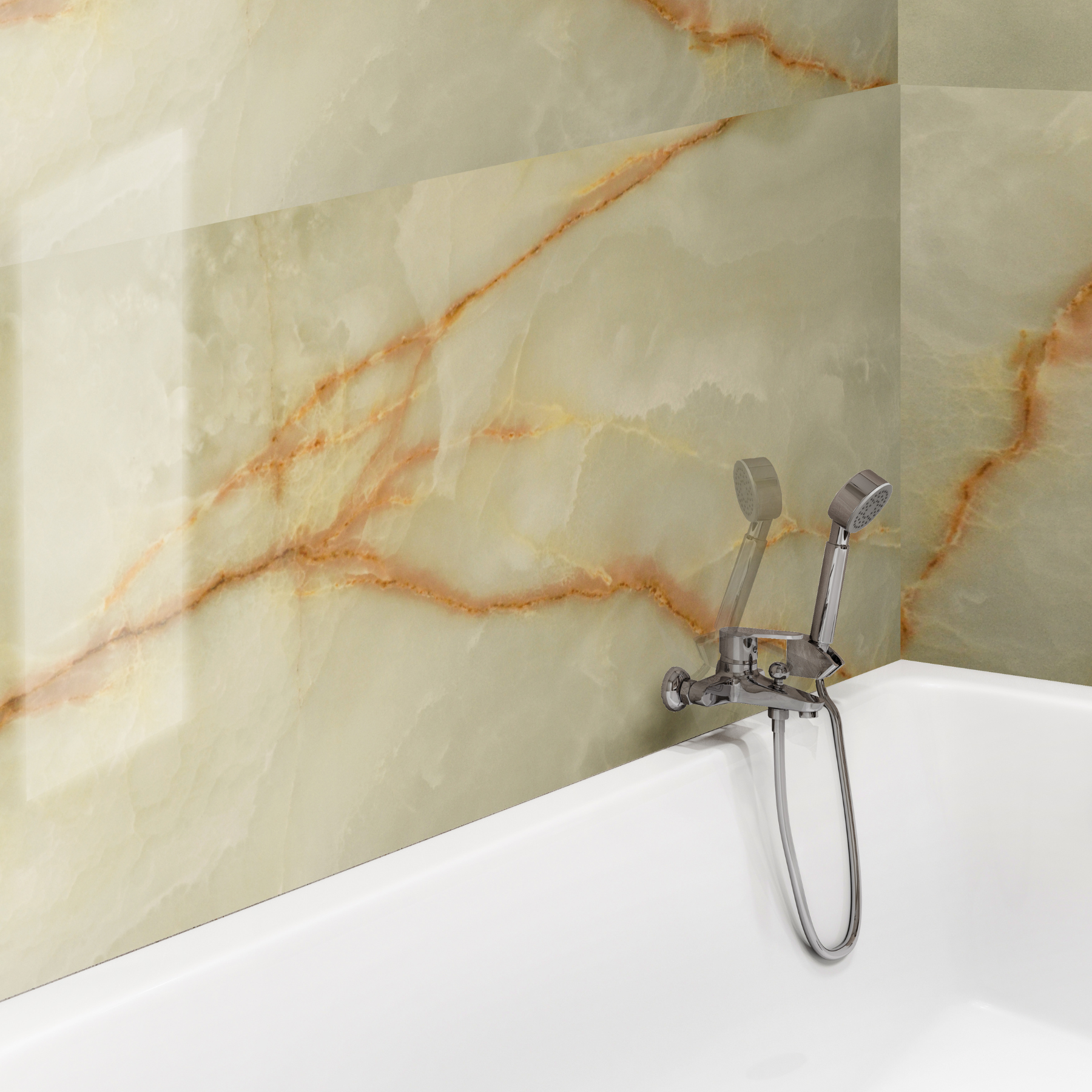 Ocean Drift Mint Porcelain Polished 60x120cm