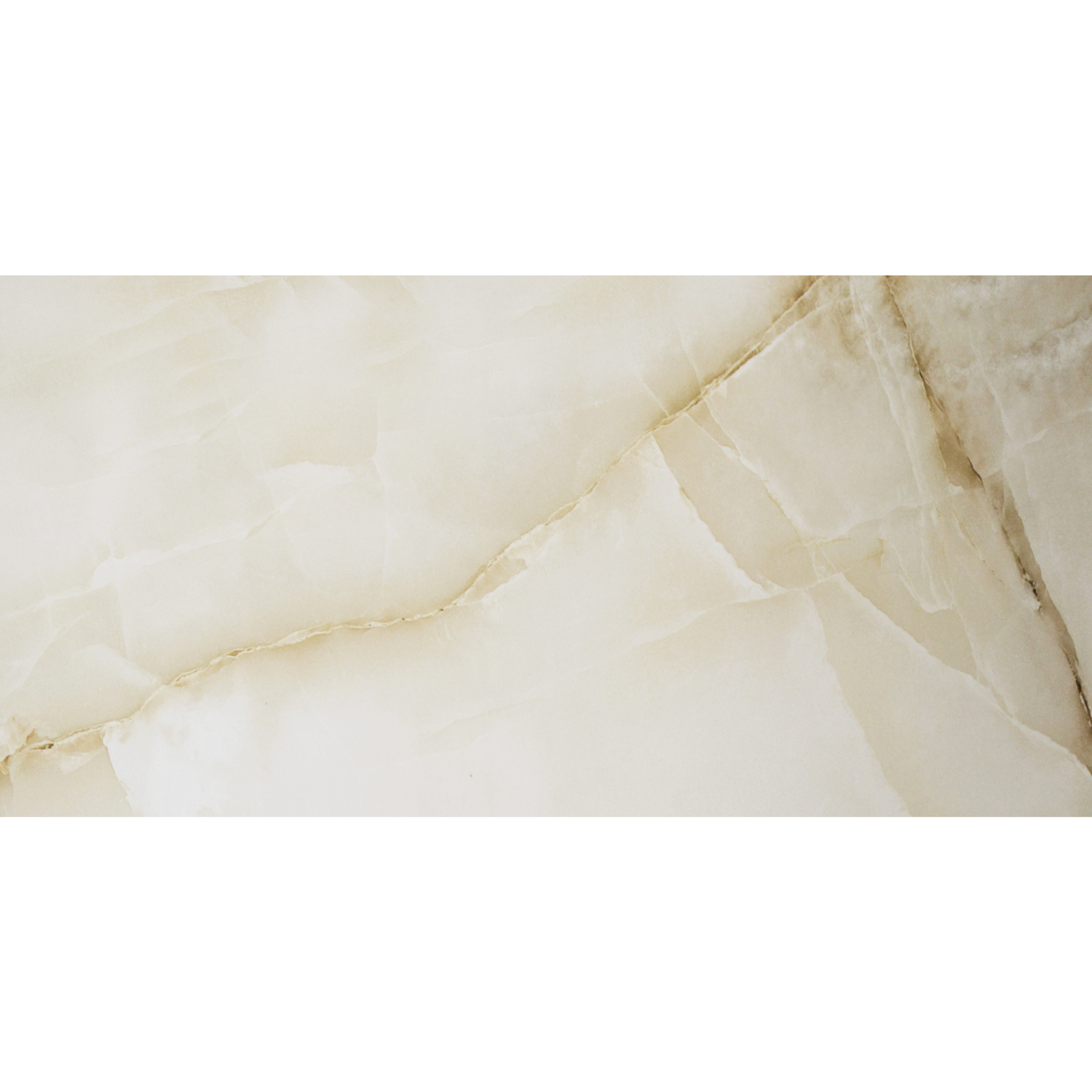 Oasis Onyx Marble Effect Ceramic Gloss Wall Tile 30x60cm