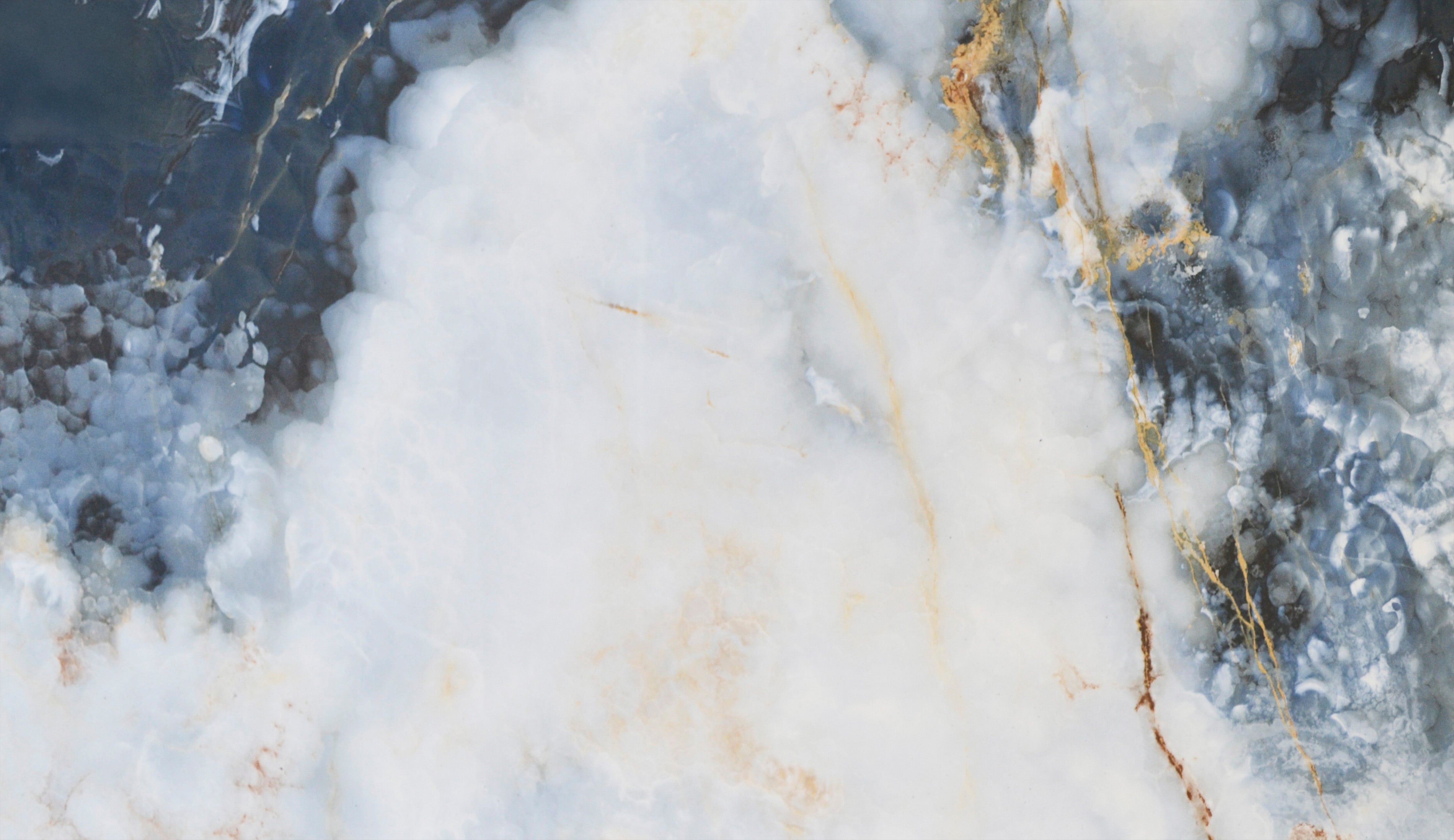 Pazar Blue Marble Effect Large Porcelain Tile 60x120cm