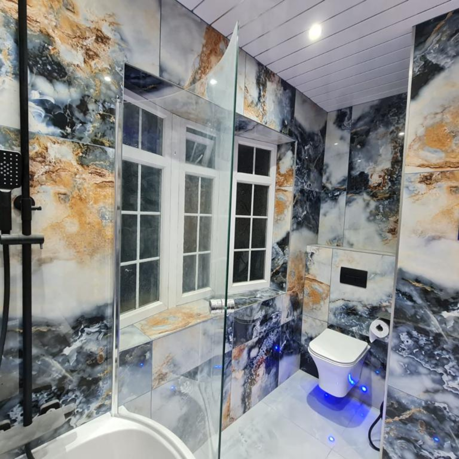 Pazar Blue Porcelain Polished 60x120cm
