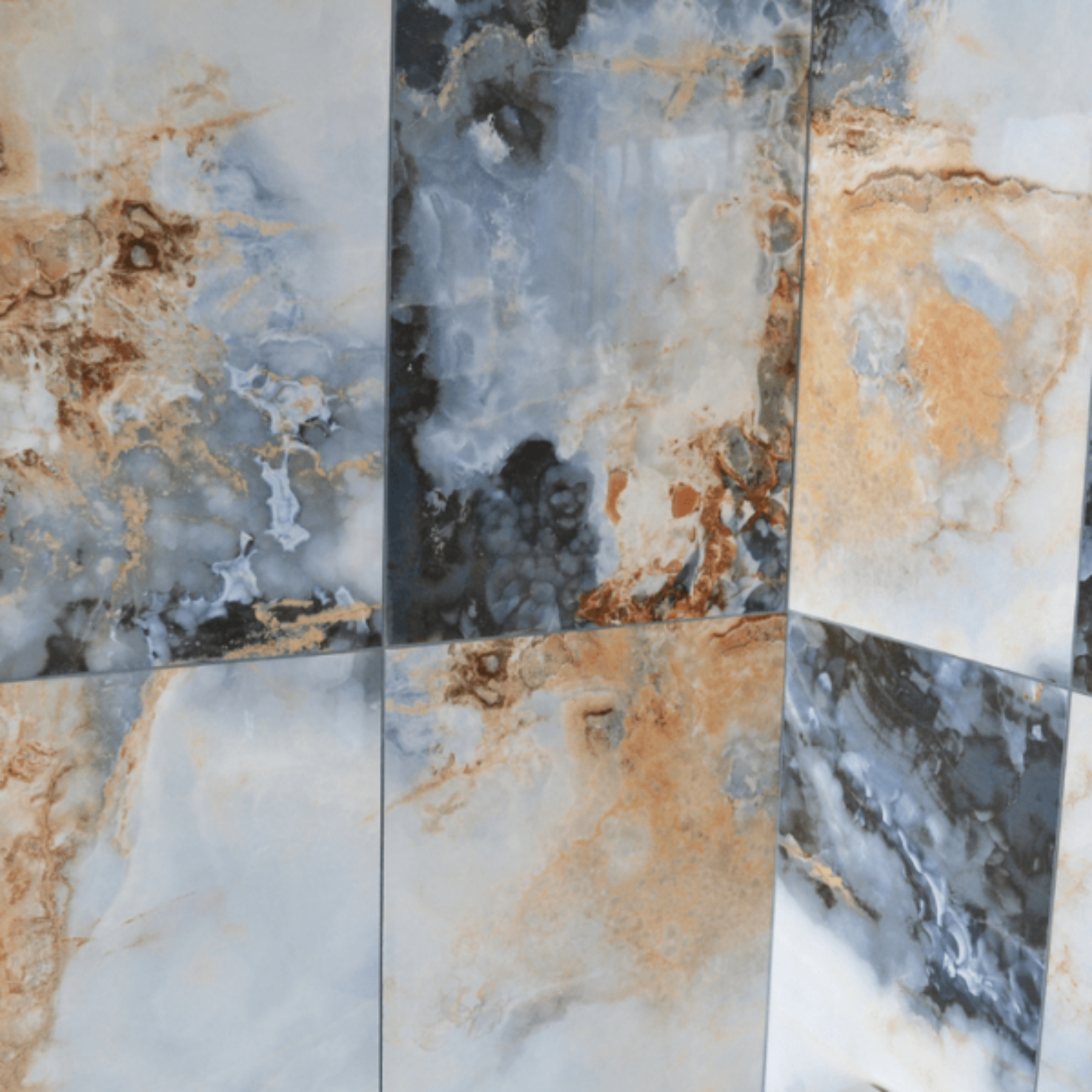 Pazar Blue Porcelain Polished 60x120cm