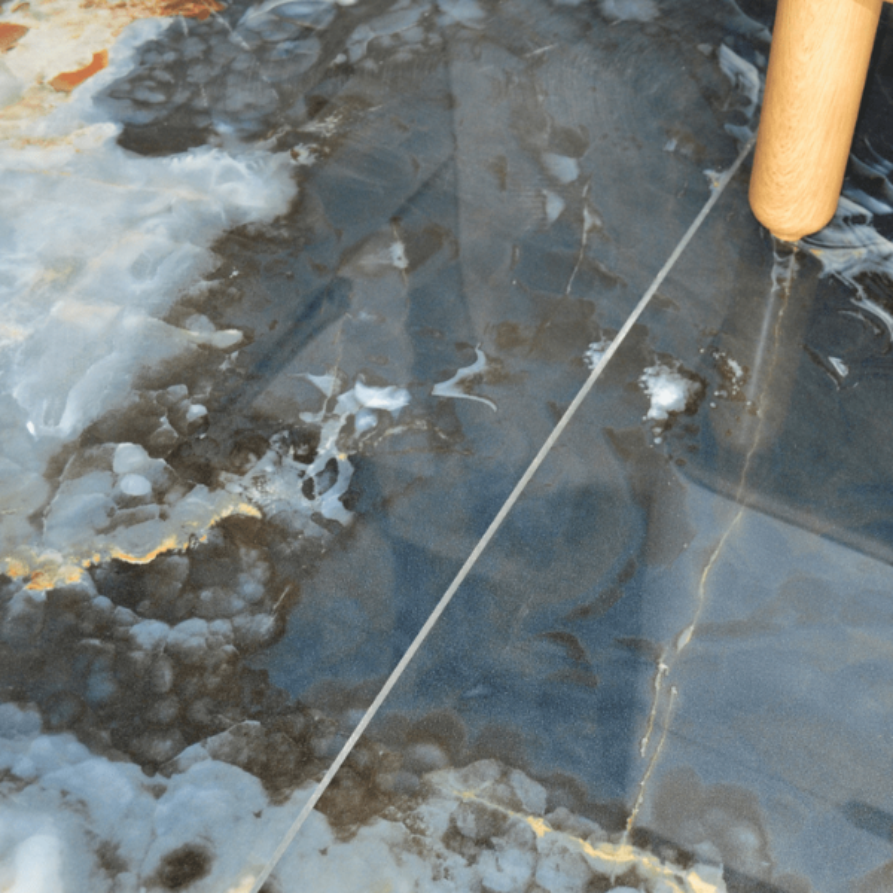 Pazar Blue Porcelain Polished 60x120cm