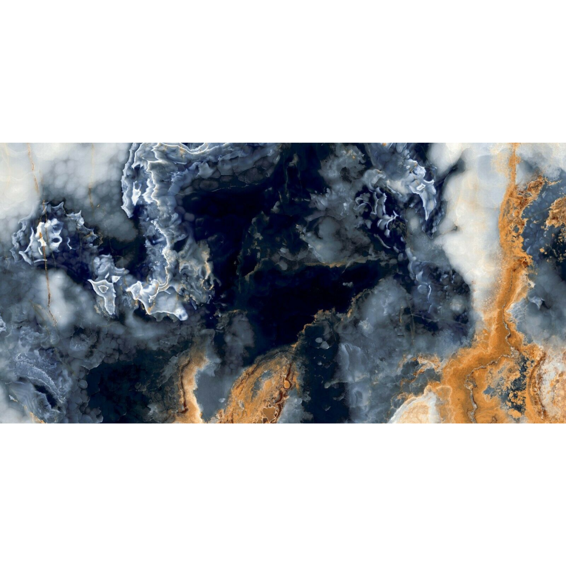 Pazar Blue Porcelain Polished 60x120cm