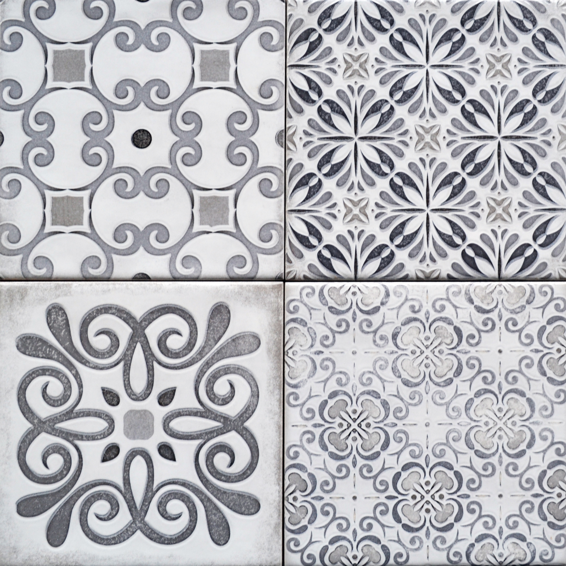 Paris Grey Ceramic Gloss 15x15cm