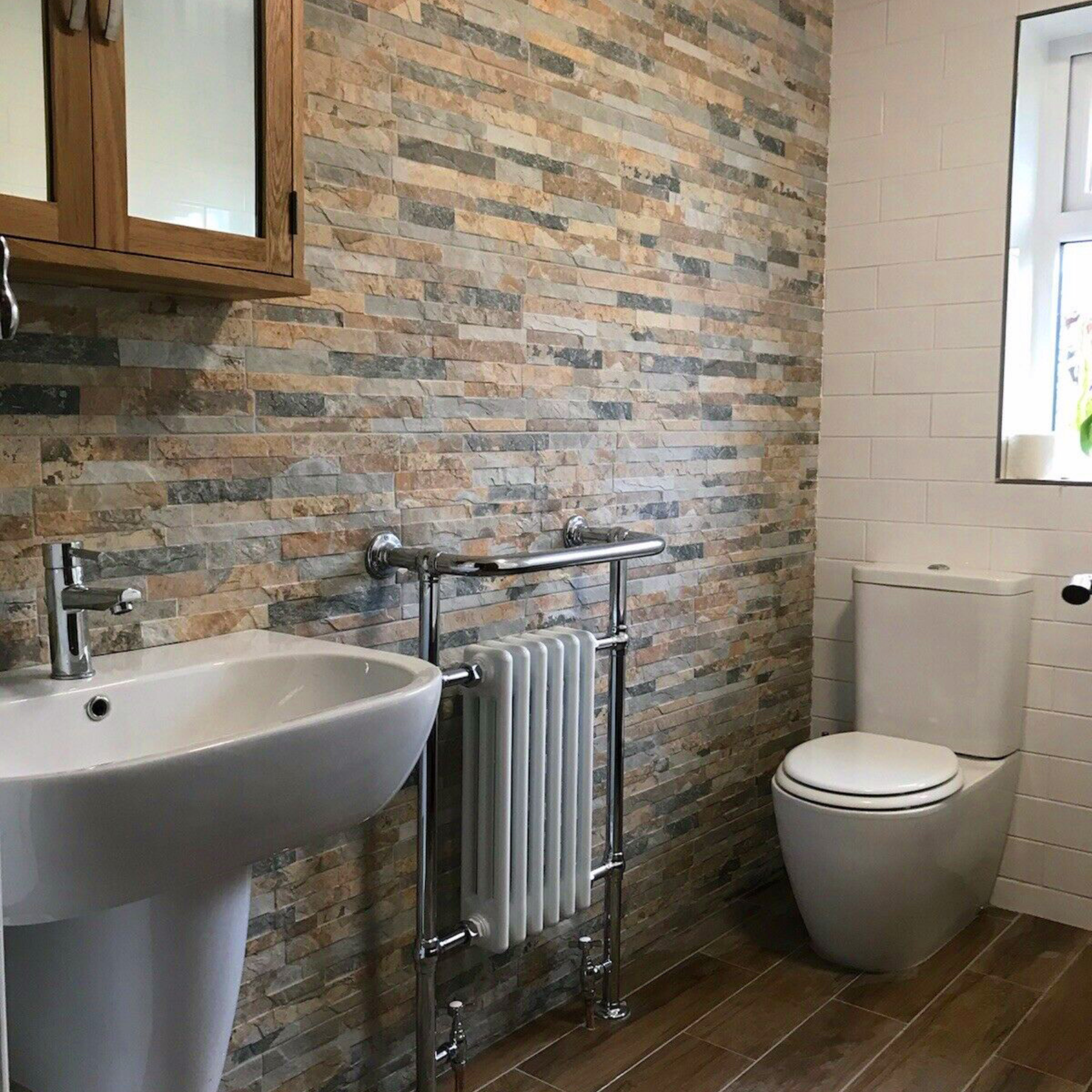 Split-Face Beige Porcelain Textured 30x60cm