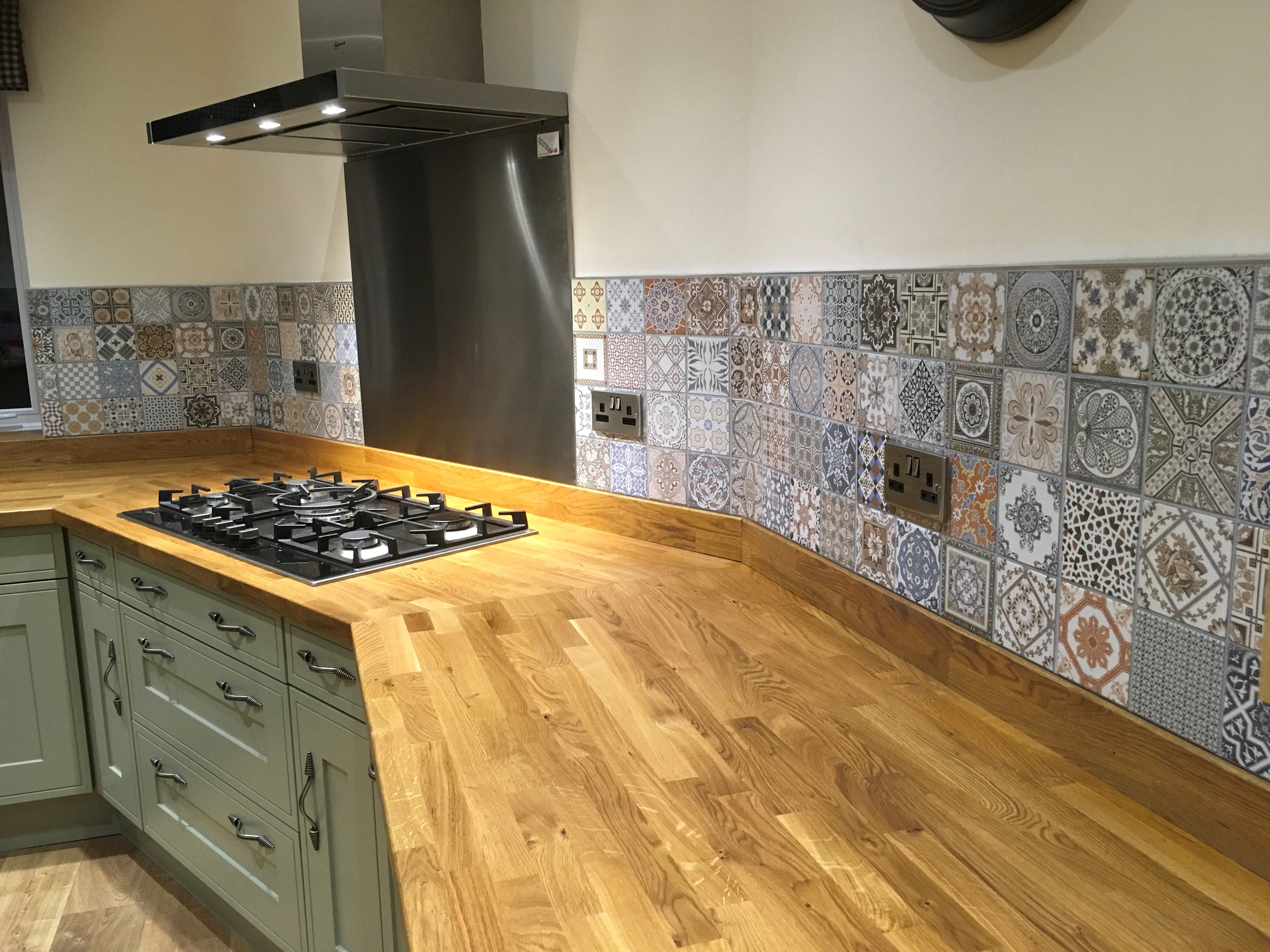 Ropenza Moroccan Pattern Décor Porcelain Tile 44.2x44.2cm