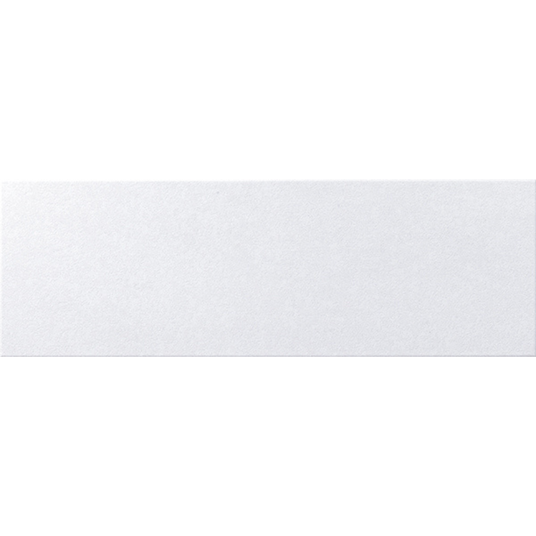 Que Bianco White Ceramic Matt Wall Tile 20x60cm