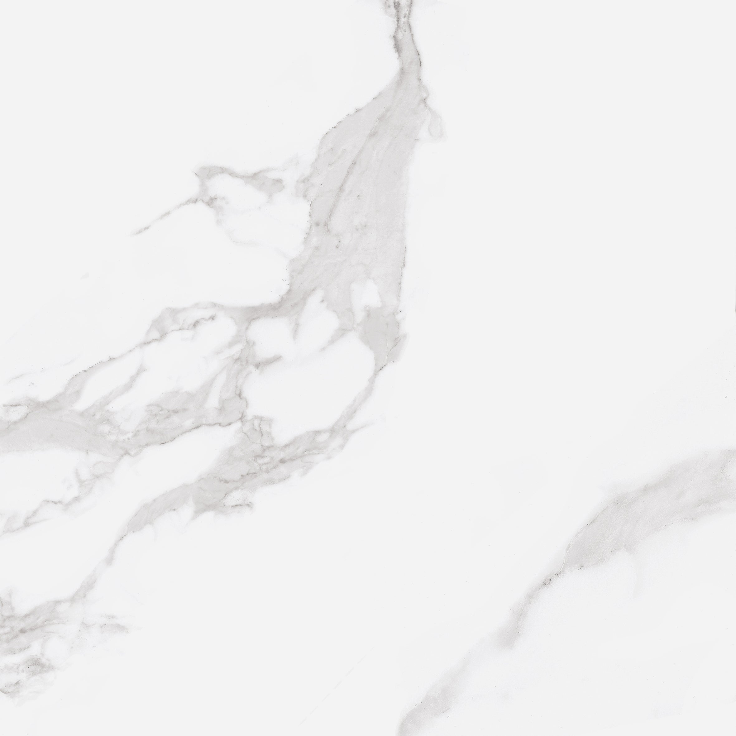 Rocca White Marble Effect Matt Large Porcelain Tile 80x80cm