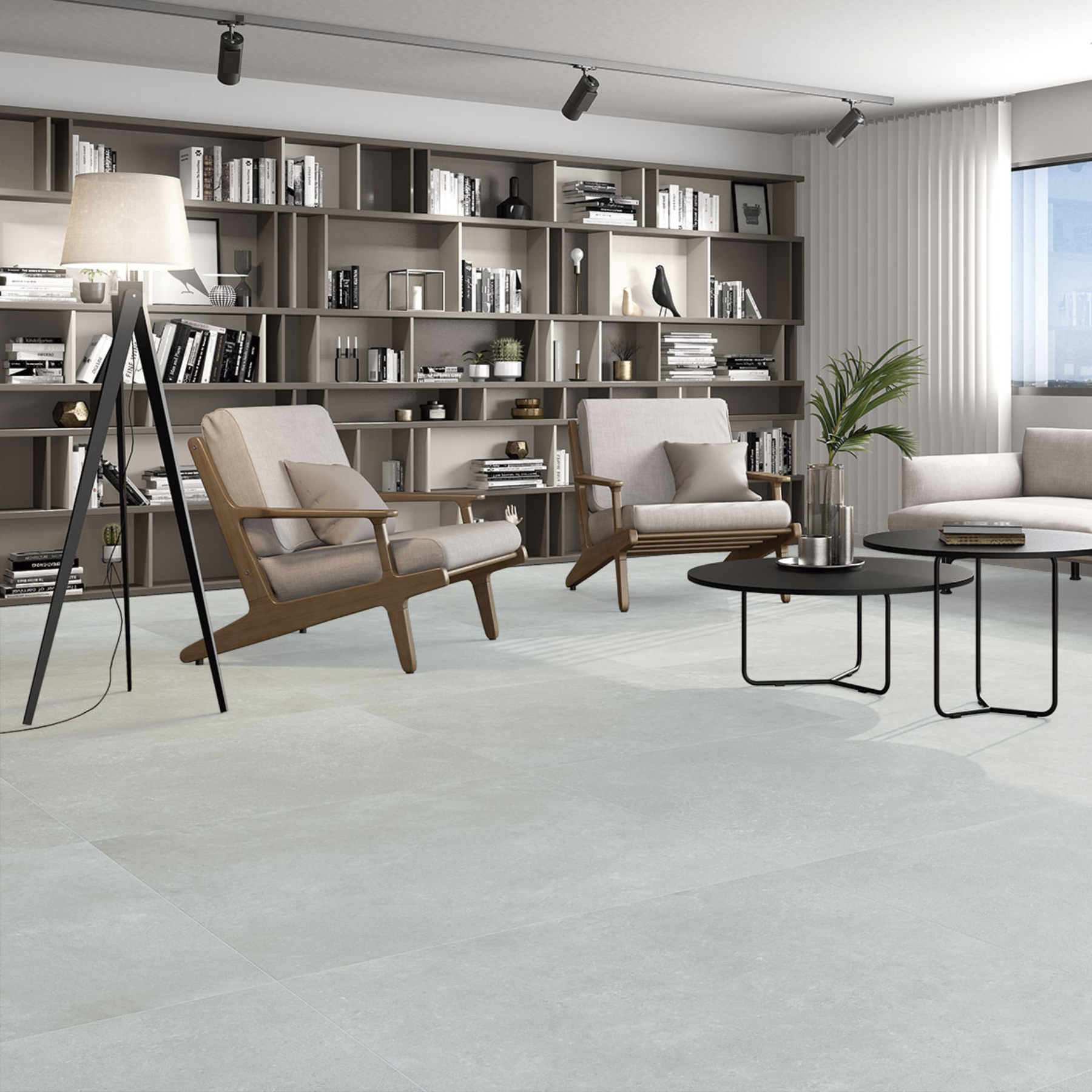 Rock Hill Pearl Porcelain Matt 59.5x90cm 2cm