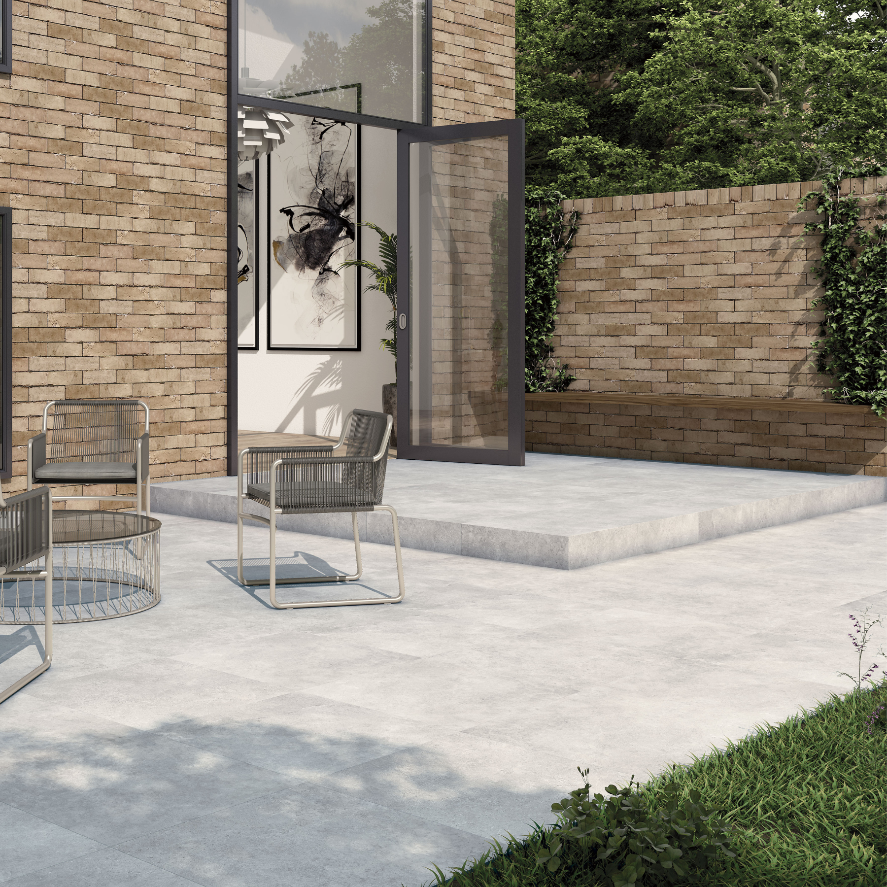 Rock Hill Pearl Porcelain Matt 59.5x90cm 2cm