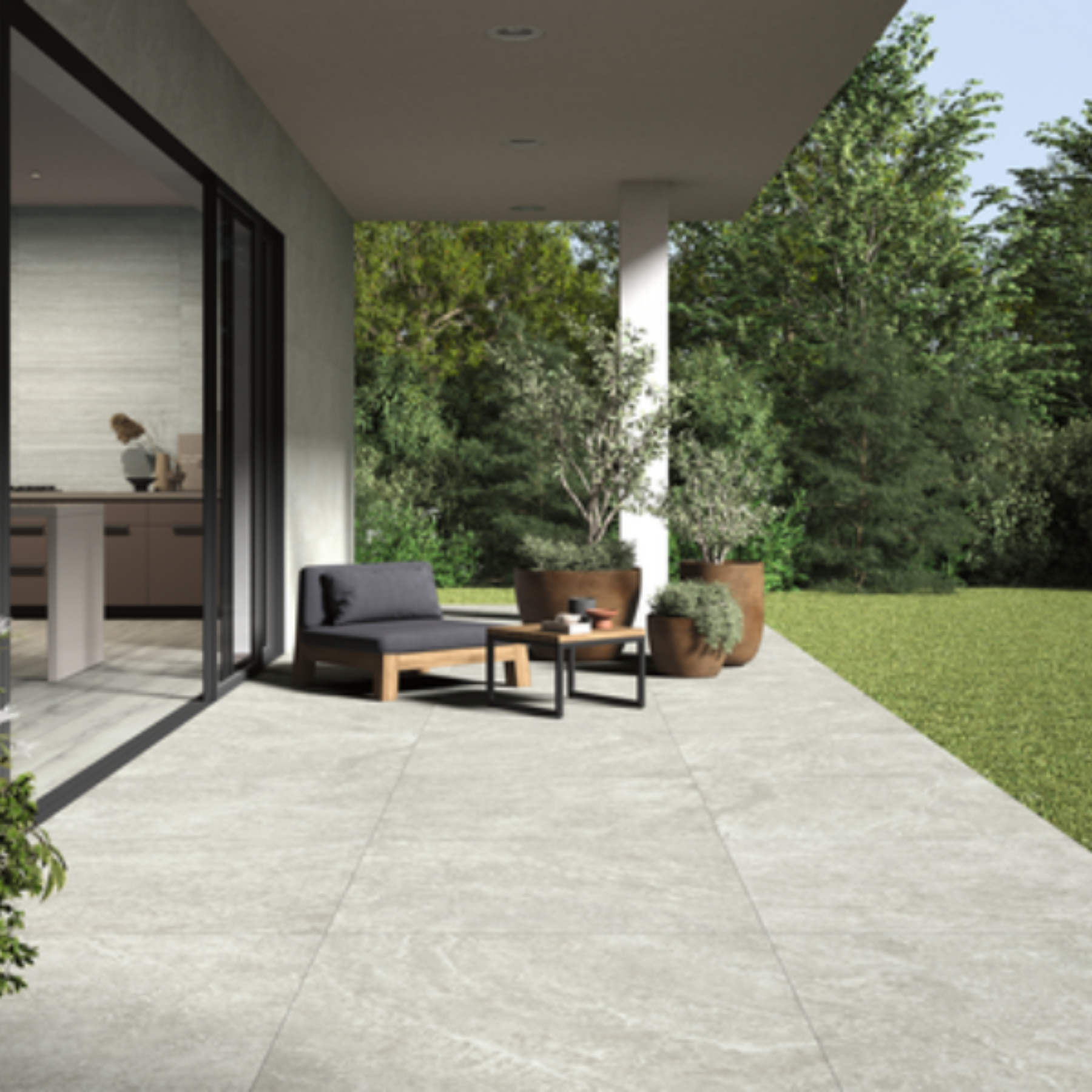 Ruva Greige Porcelain Matt 100x100cm
