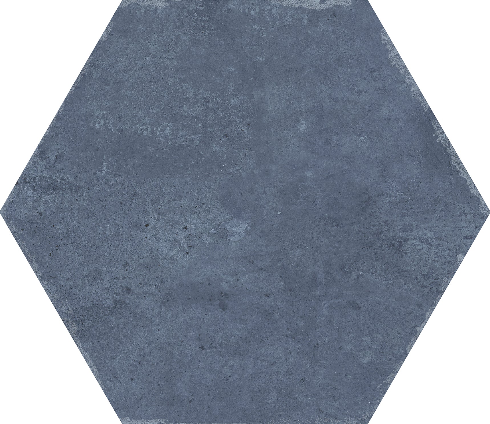 Sanno Azul Blue Porcelain Matt Hexagonal Tile 23x27cm