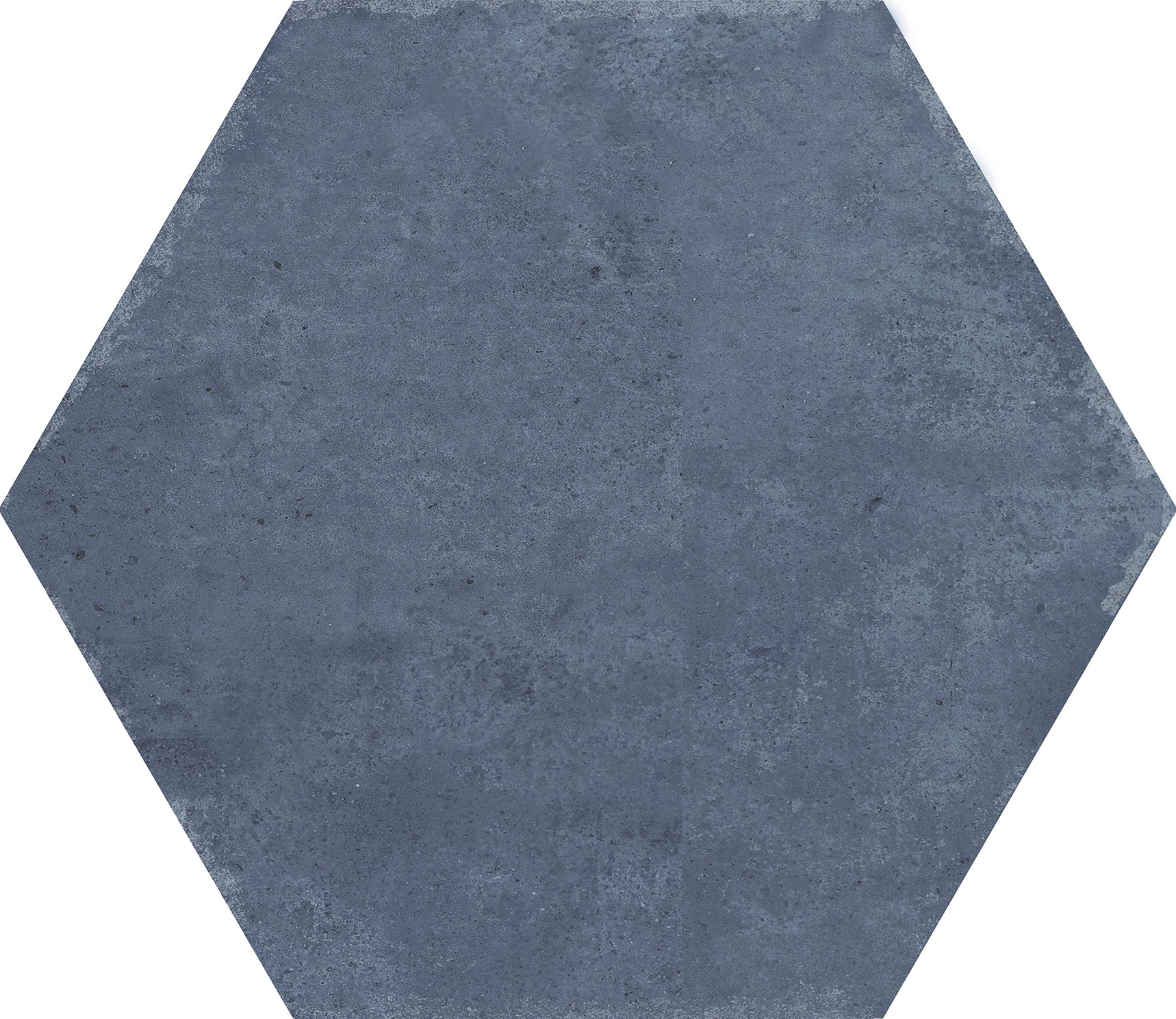 Sanno Azul Blue Porcelain Matt Hexagonal Tile 23x27cm
