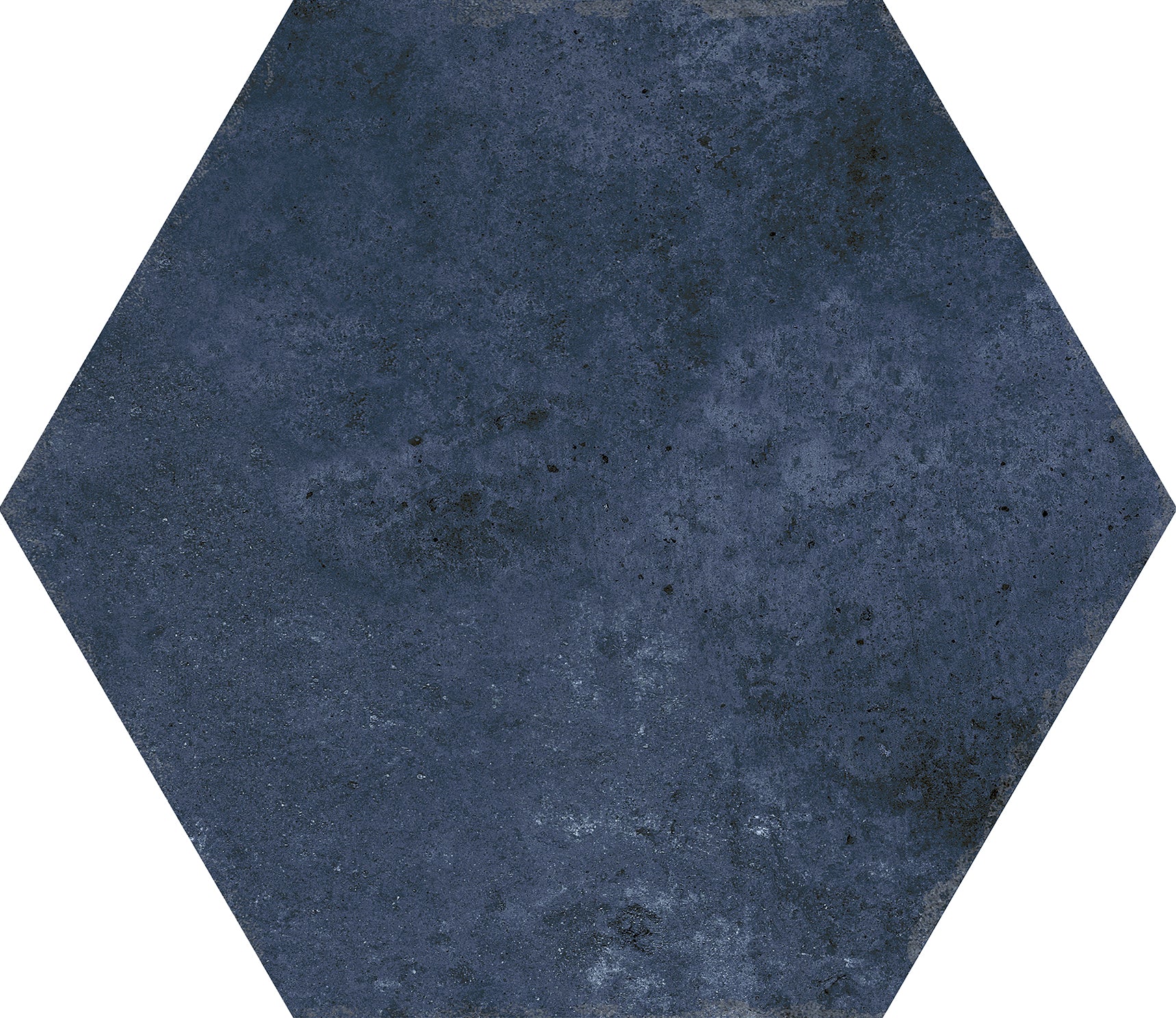 Sanno Azul Blue Porcelain Matt Hexagonal Tile 23x27cm