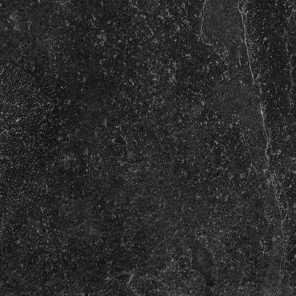 Saca Peak Black Porcelain Textured Tile 59.5x59.5cm 1cm