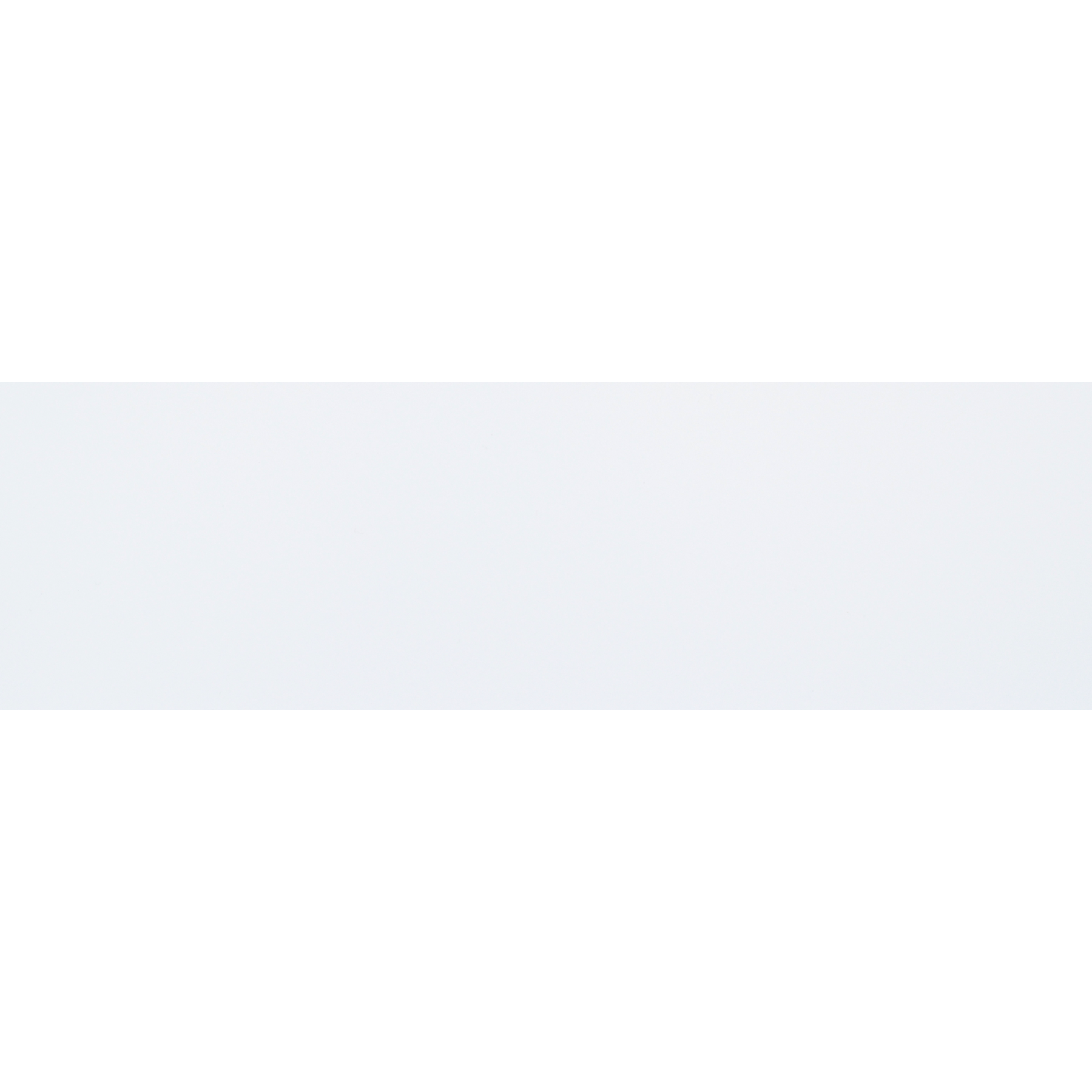 Seville Plain White Ceramic Gloss Brick Tile 10x30cm