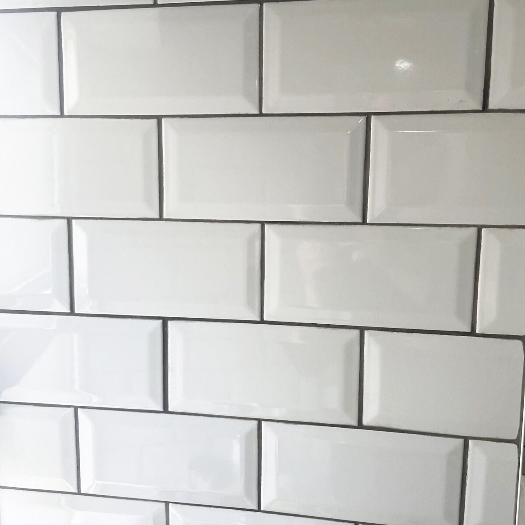 San Metro White Ceramic Gloss 10x20cm