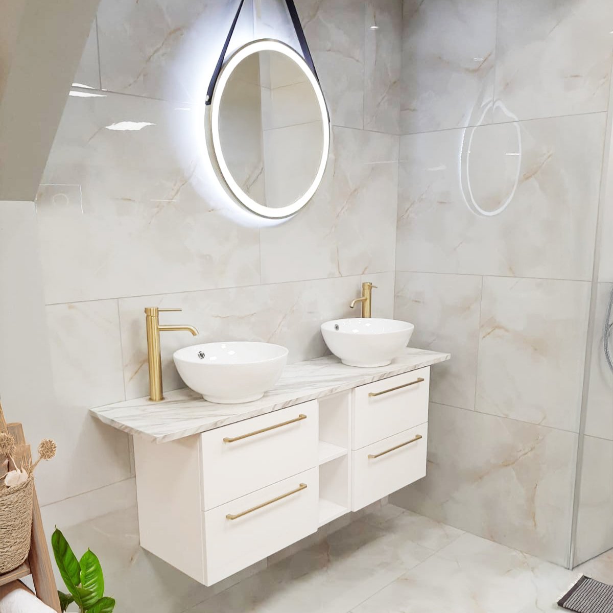 Silea Onyx Gold Porcelain Gloss 60x120cm