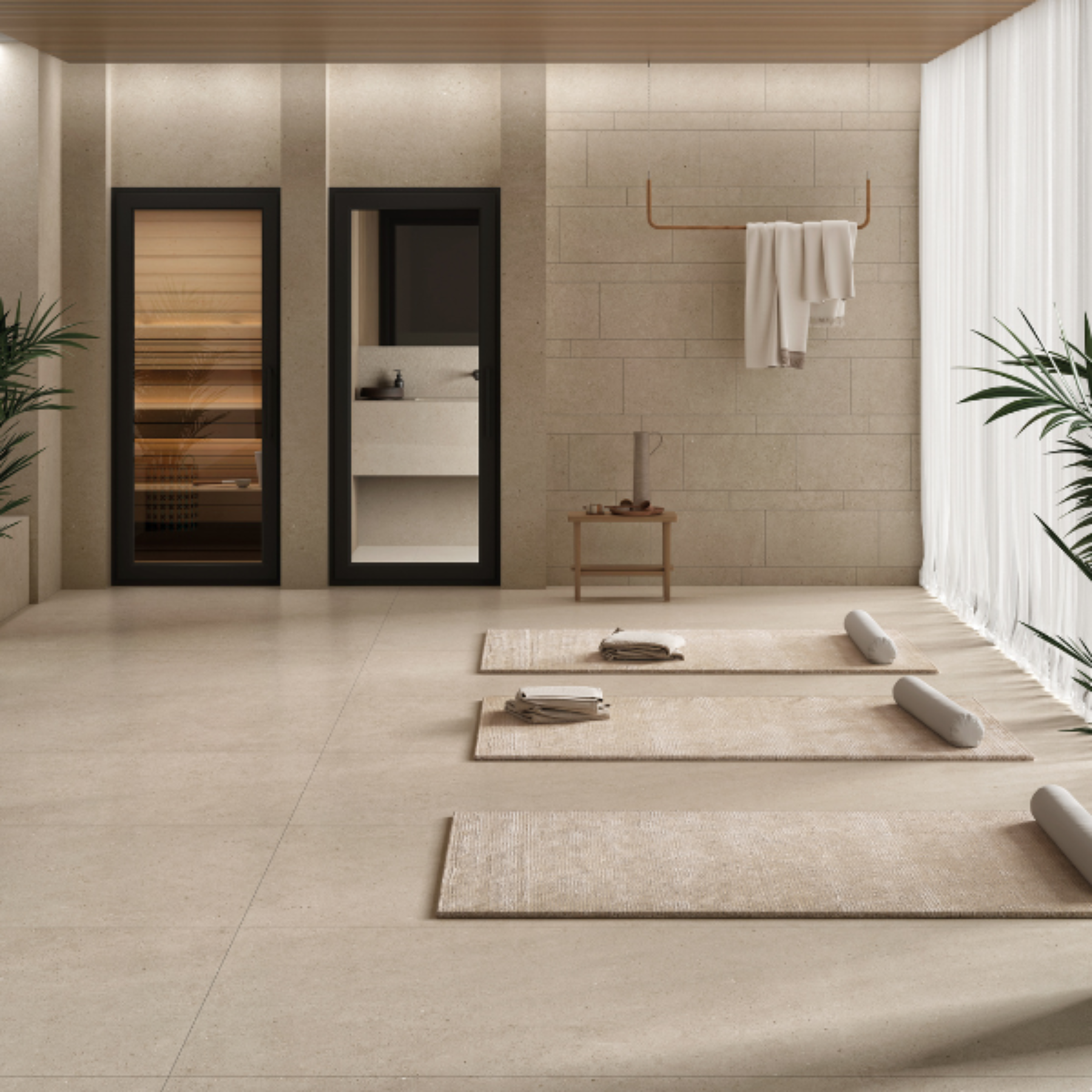 Stratford Sand Porcelain Matt 90x90cm