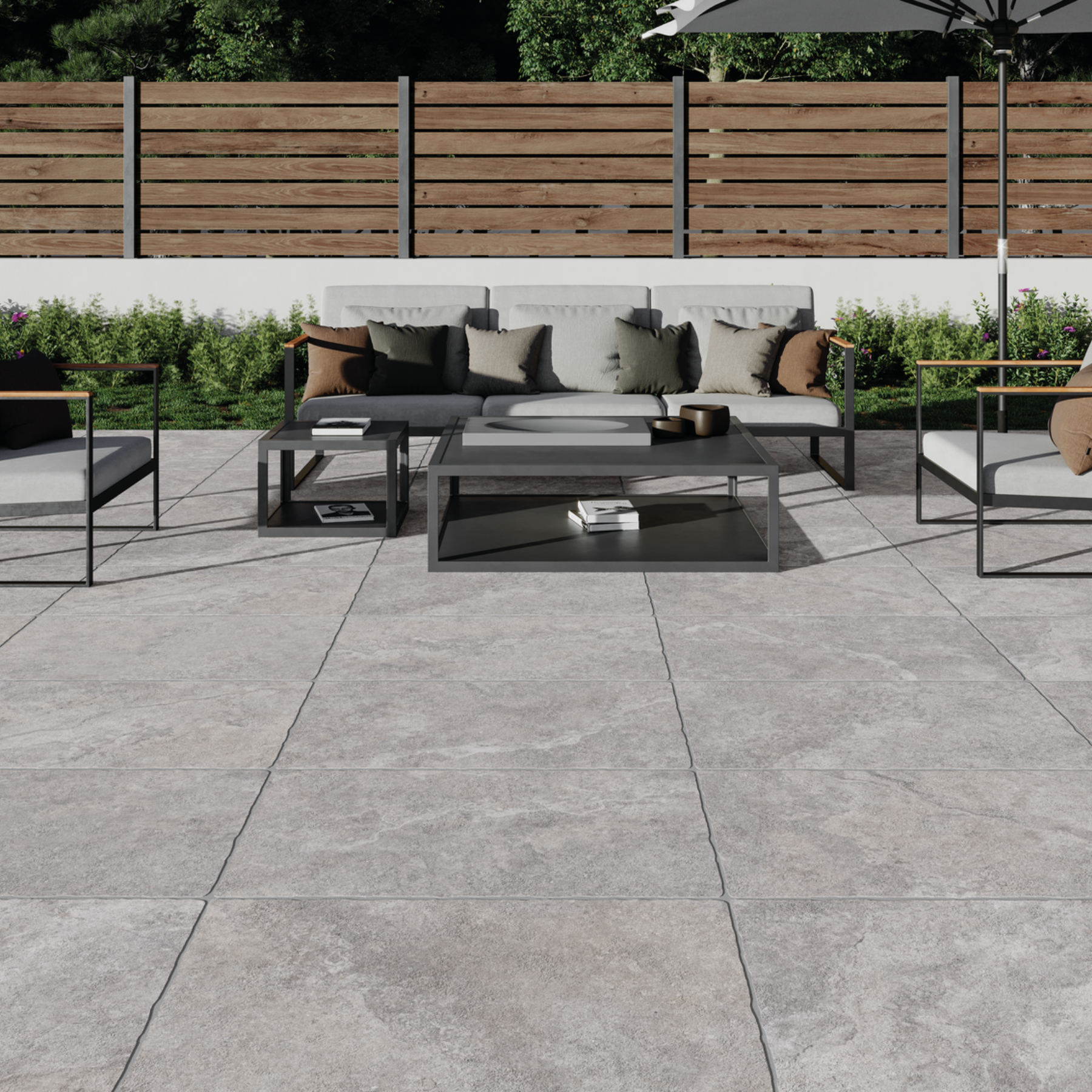 Seawave Grey Porcelain Matt 60x90cm 2cm