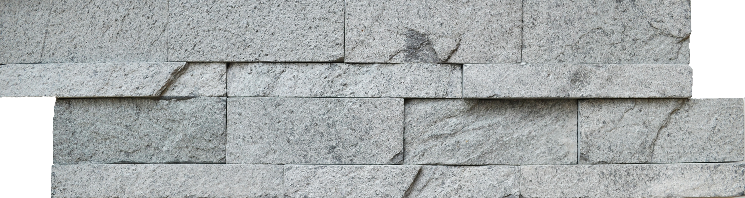Scapestone Hakau Grey Slate Split Face Wall Cladding 15x60cm