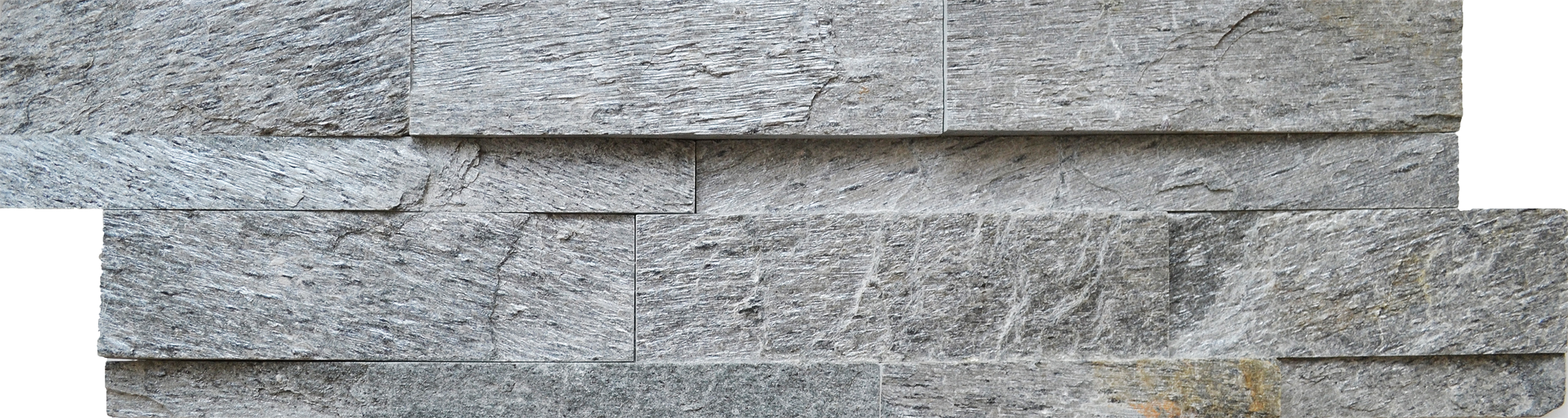 Scapestone Silver Shine Split Face Wall Cladding Tile 15x60cm