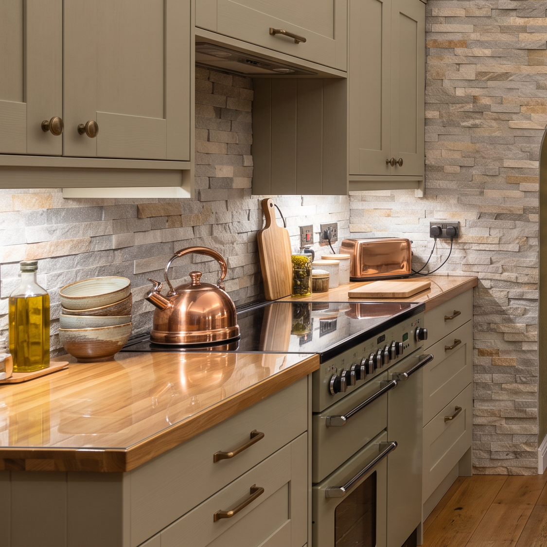Scapestone Snow Gold Split Face Wall Cladding Tile 15x60cm