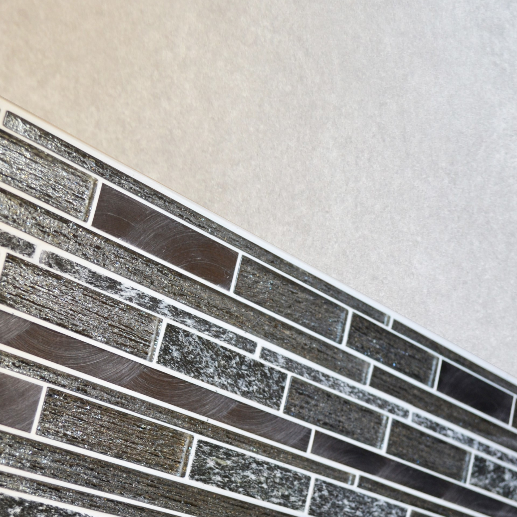 Savona Black Glass Gloss 30x30cm