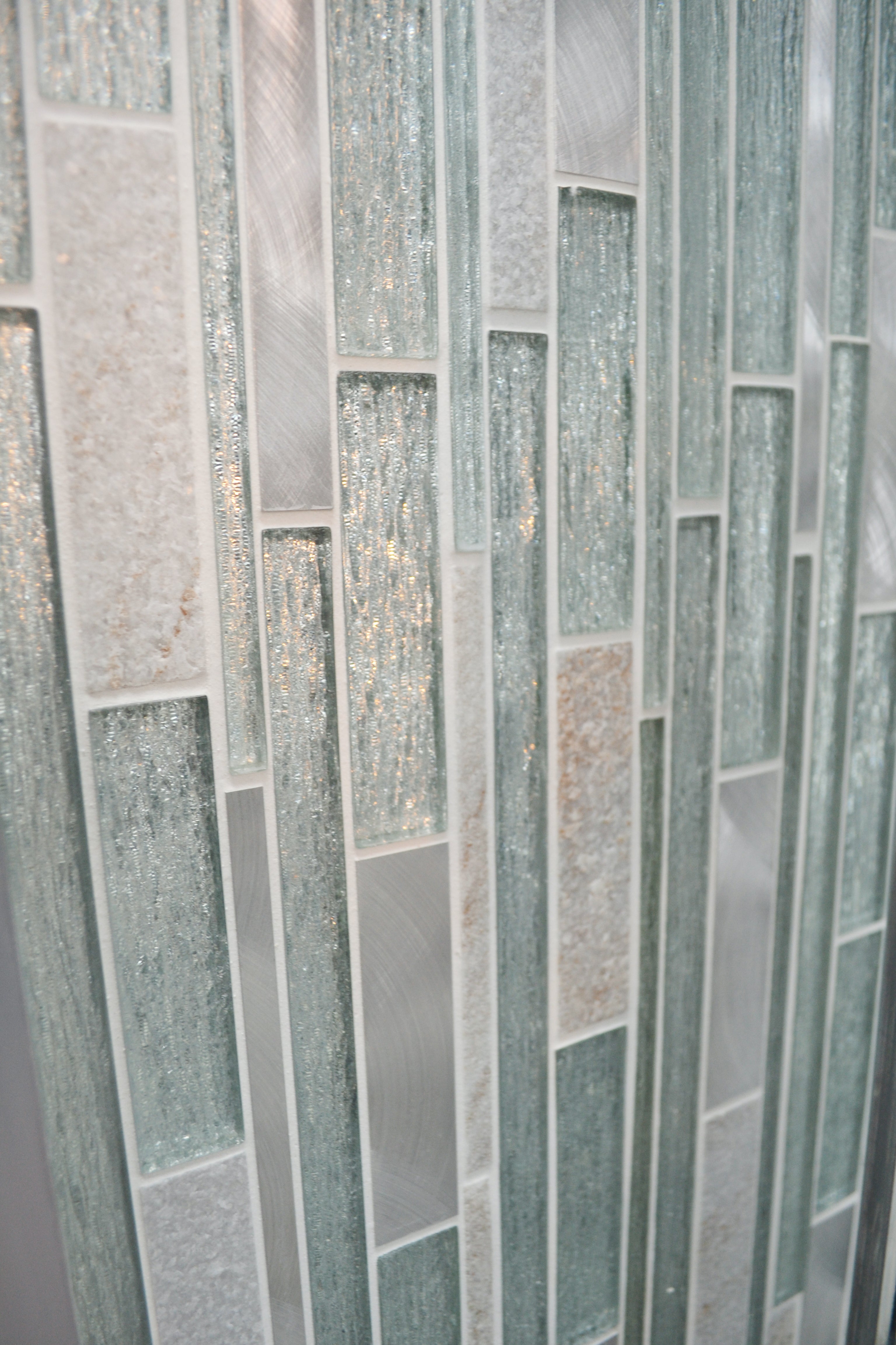 Savona White Glass Gloss 30x30cm