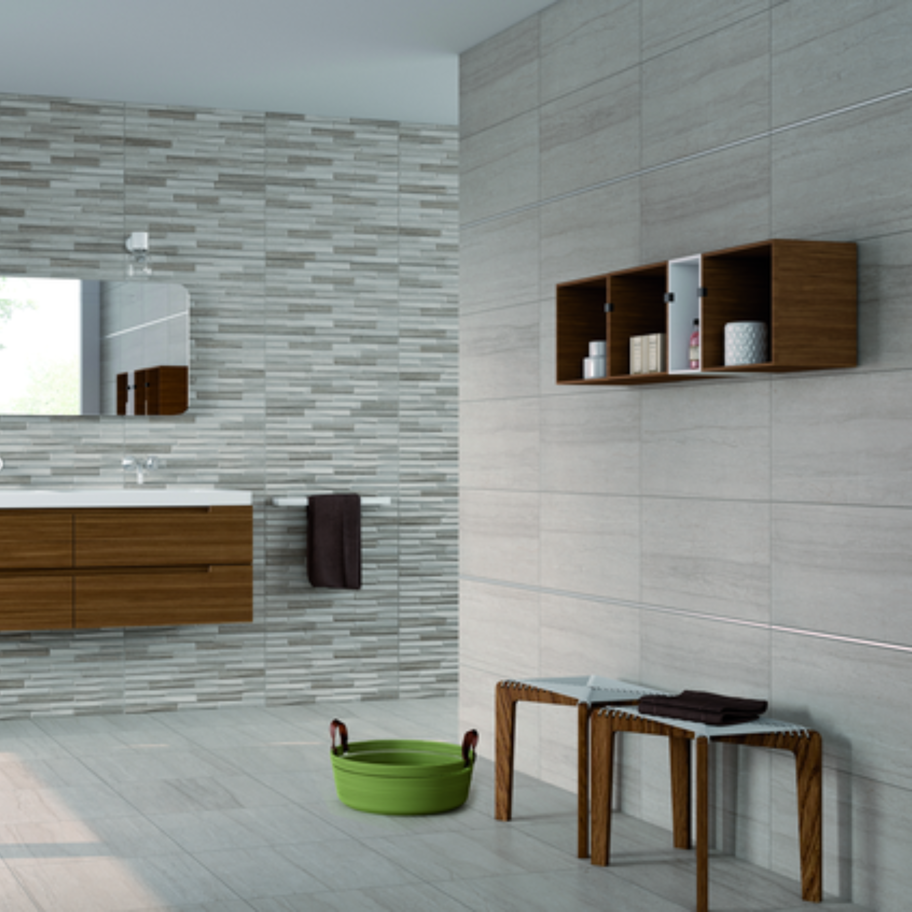 Salamanca Smoke Plain Porcelain Matt 31.6x60.8cm