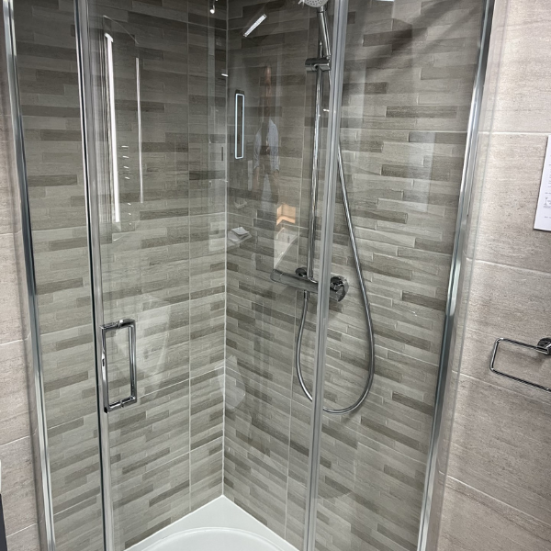 Salamanca Taupe Decor Porcelain Matt 31.6x60.8cm
